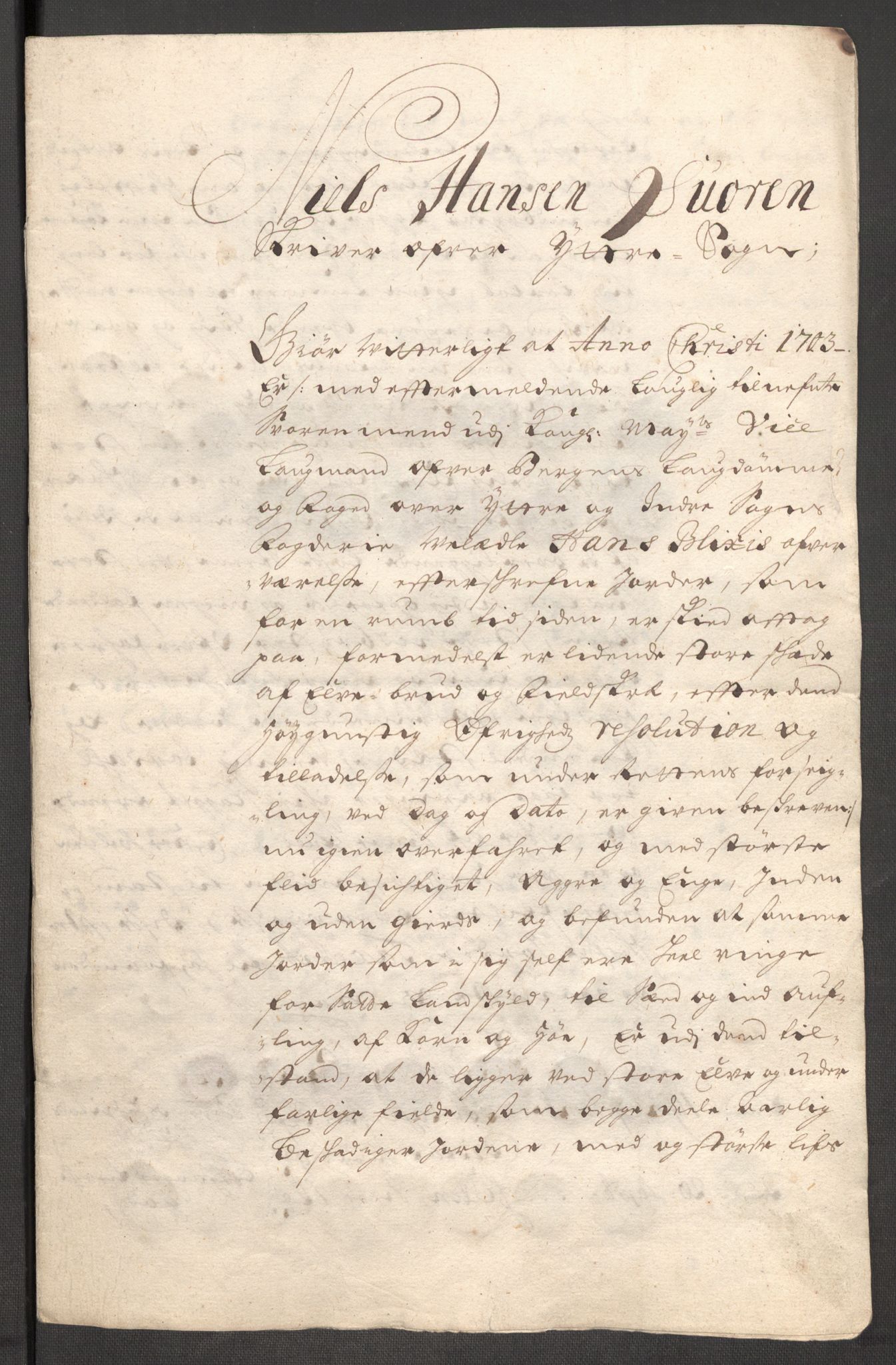 Rentekammeret inntil 1814, Reviderte regnskaper, Fogderegnskap, RA/EA-4092/R52/L3313: Fogderegnskap Sogn, 1703-1704, p. 189
