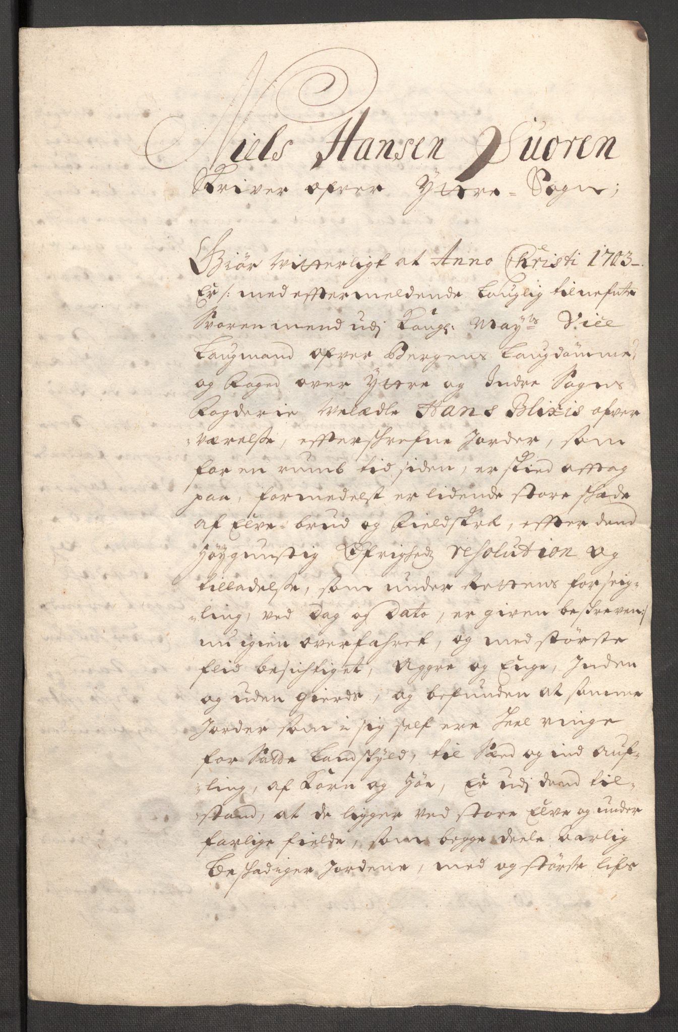 Rentekammeret inntil 1814, Reviderte regnskaper, Fogderegnskap, AV/RA-EA-4092/R52/L3313: Fogderegnskap Sogn, 1703-1704, p. 189