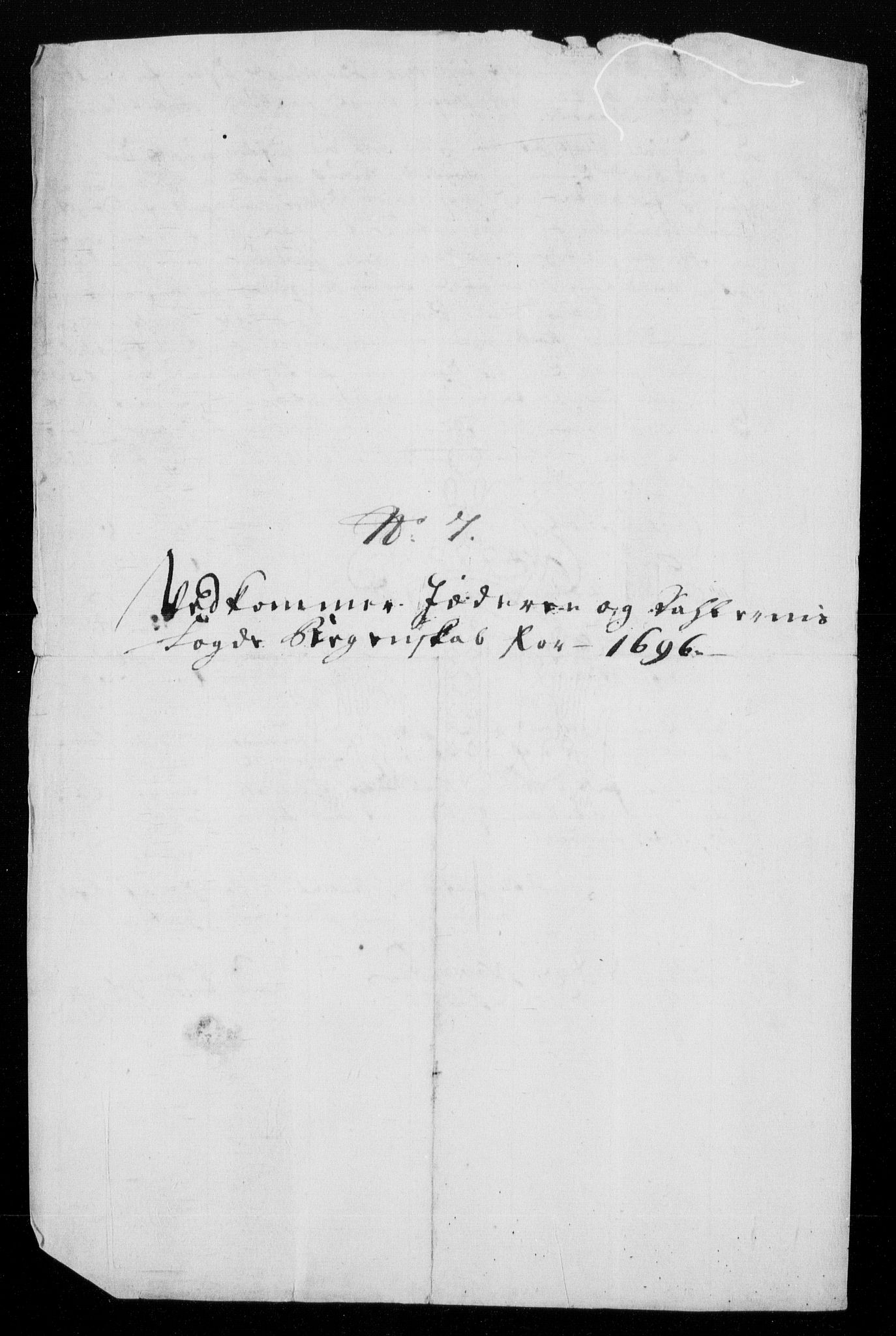 Rentekammeret inntil 1814, Reviderte regnskaper, Fogderegnskap, RA/EA-4092/R46/L2728: Fogderegnskap Jæren og Dalane, 1694-1696, p. 427