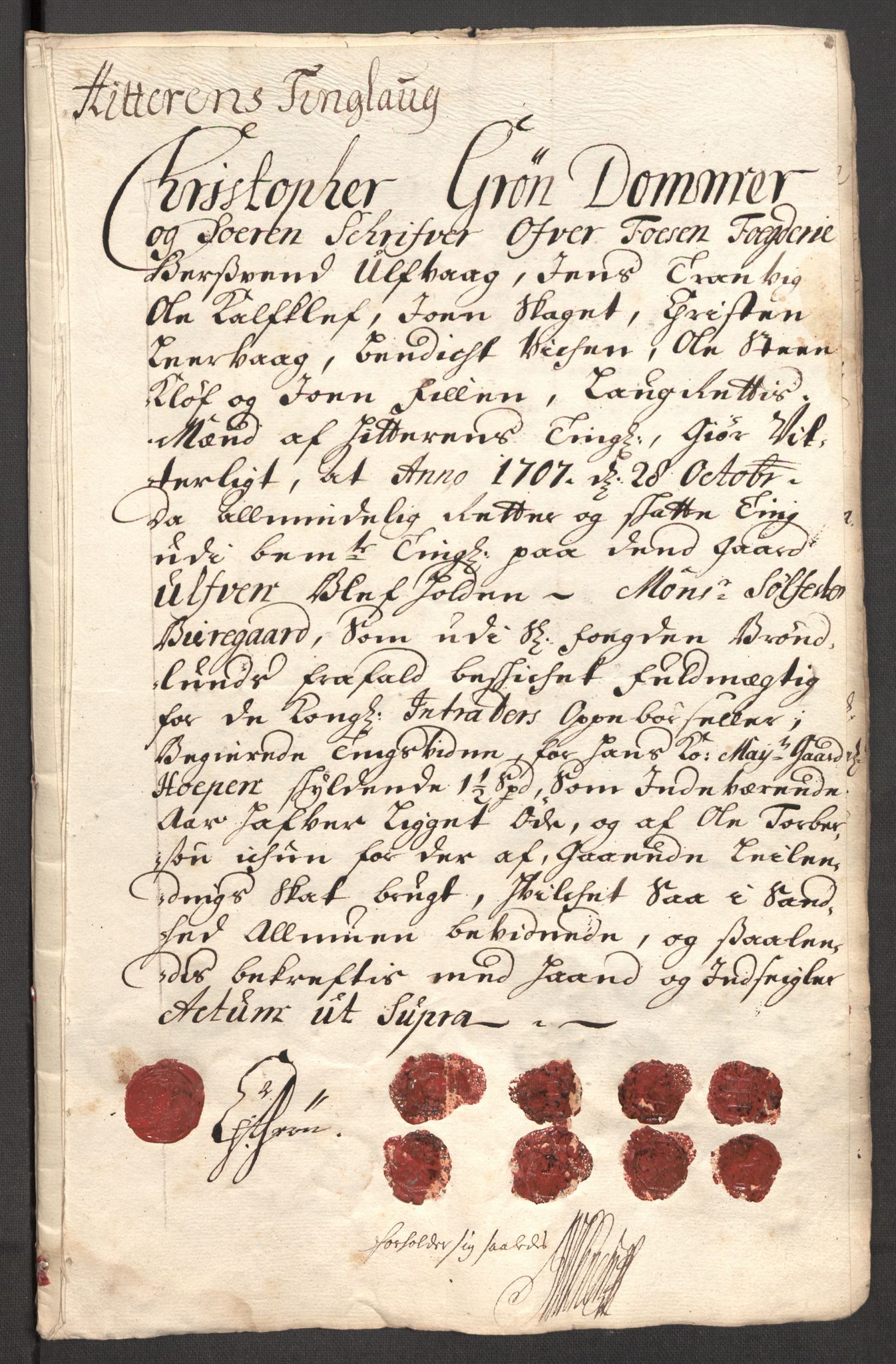 Rentekammeret inntil 1814, Reviderte regnskaper, Fogderegnskap, AV/RA-EA-4092/R57/L3857: Fogderegnskap Fosen, 1706-1707, p. 430