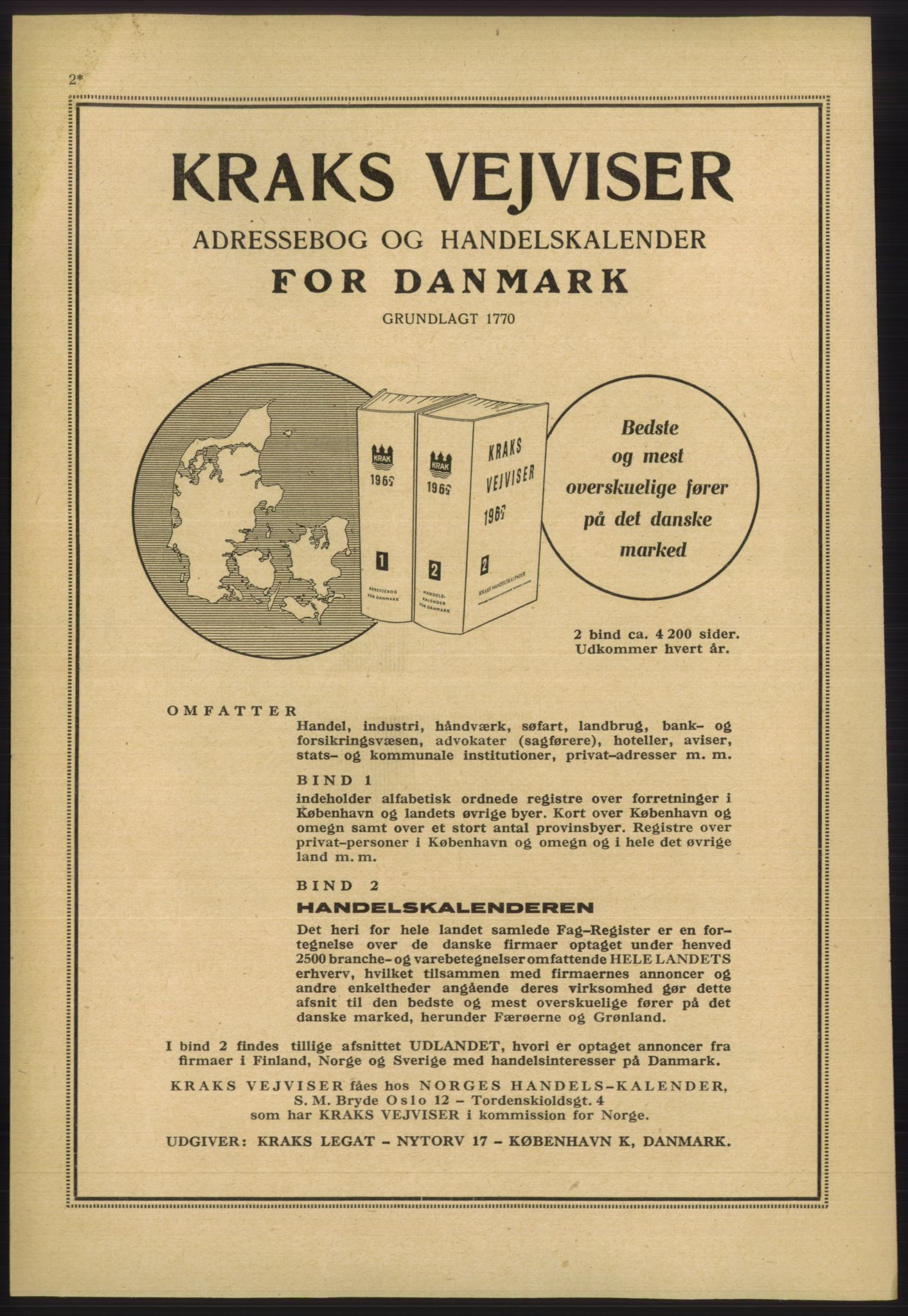 Kristiania/Oslo adressebok, PUBL/-, 1960-1961, p. 2