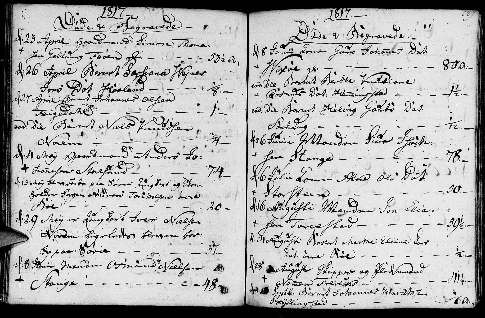 Torvastad sokneprestkontor, AV/SAST-A -101857/H/Ha/Haa/L0002: Parish register (official) no. A 2, 1801-1817, p. 289