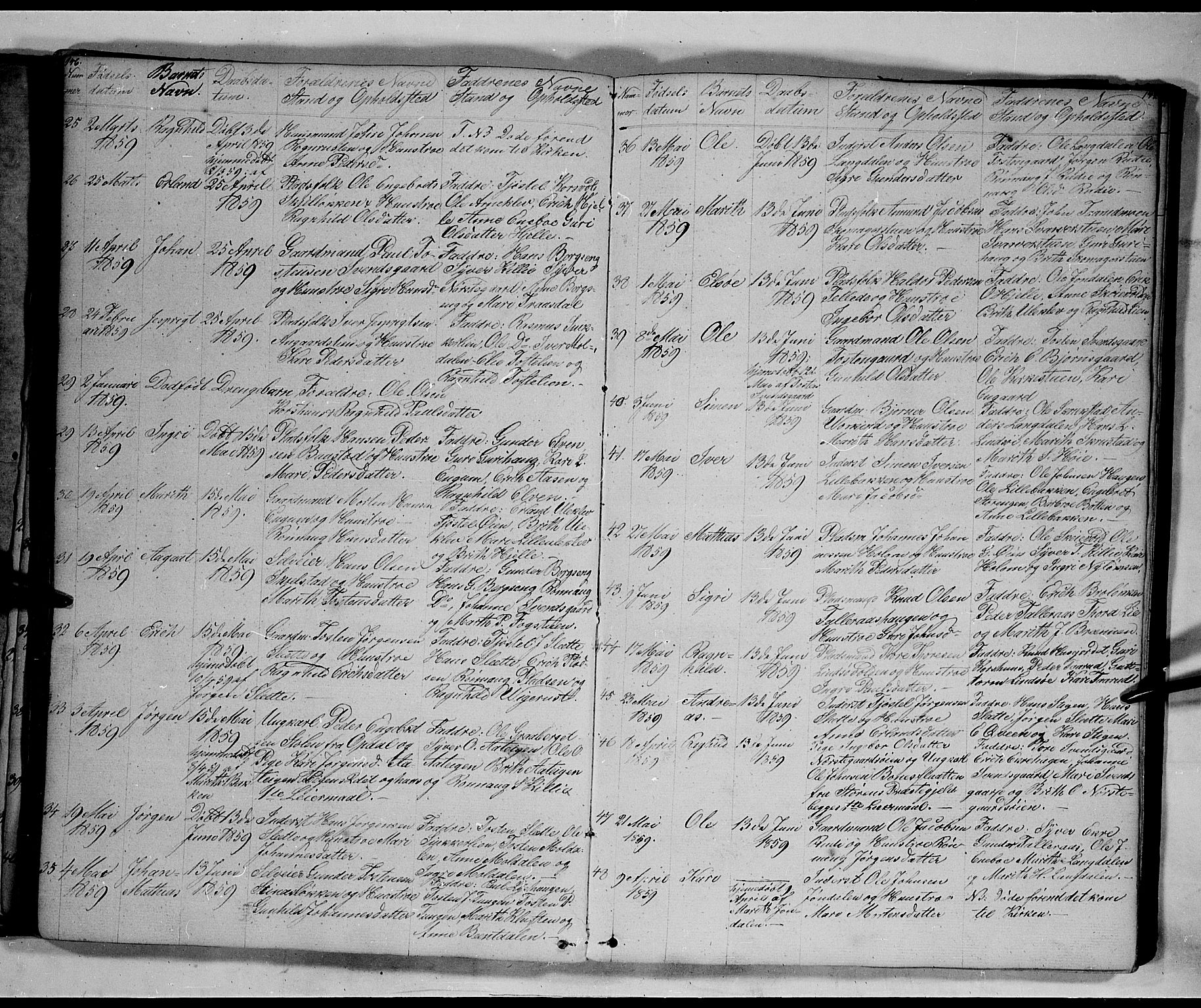 Lesja prestekontor, AV/SAH-PREST-068/H/Ha/Hab/L0003: Parish register (copy) no. 3, 1842-1862, p. 146-147