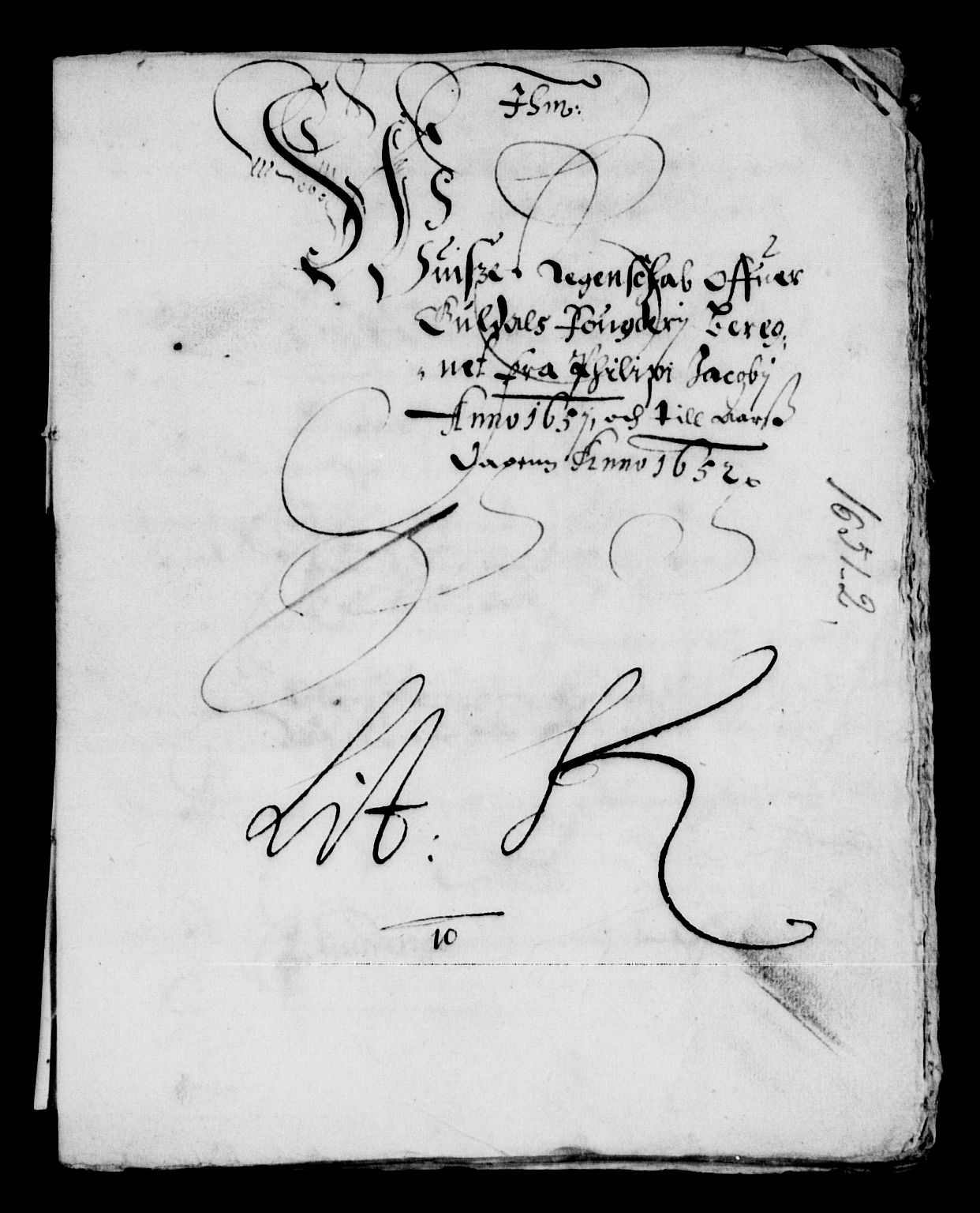 Rentekammeret inntil 1814, Reviderte regnskaper, Lensregnskaper, AV/RA-EA-5023/R/Rb/Rbw/L0103: Trondheim len, 1651-1652