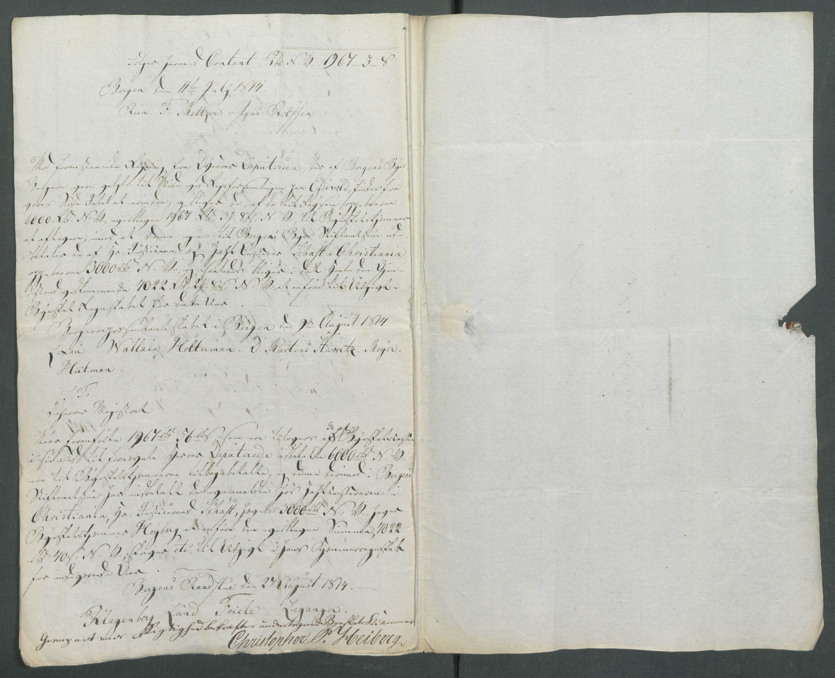 5. departement for finans-, handels- og tollfaget, AV/RA-S-3893/C/Cb/L0014: Regninger fra Riksforsamlingens deputerede, 1814, p. 189