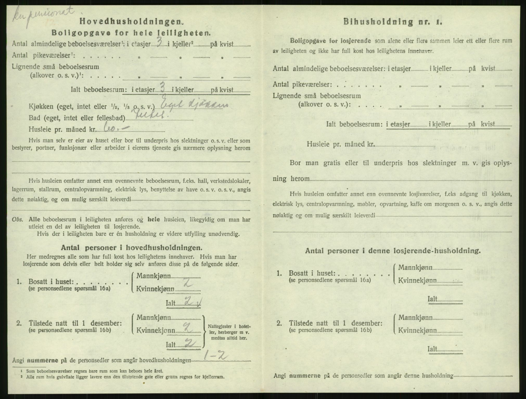 SAT, 1920 census for Levanger town, 1920, p. 903