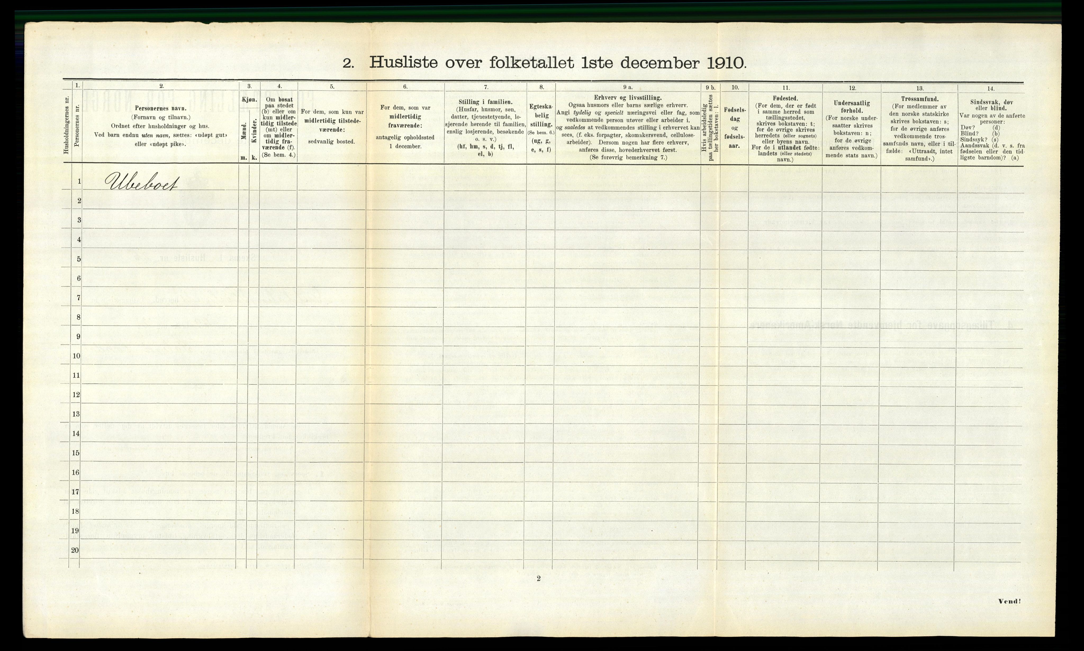 RA, 1910 census for Hølonda, 1910, p. 73