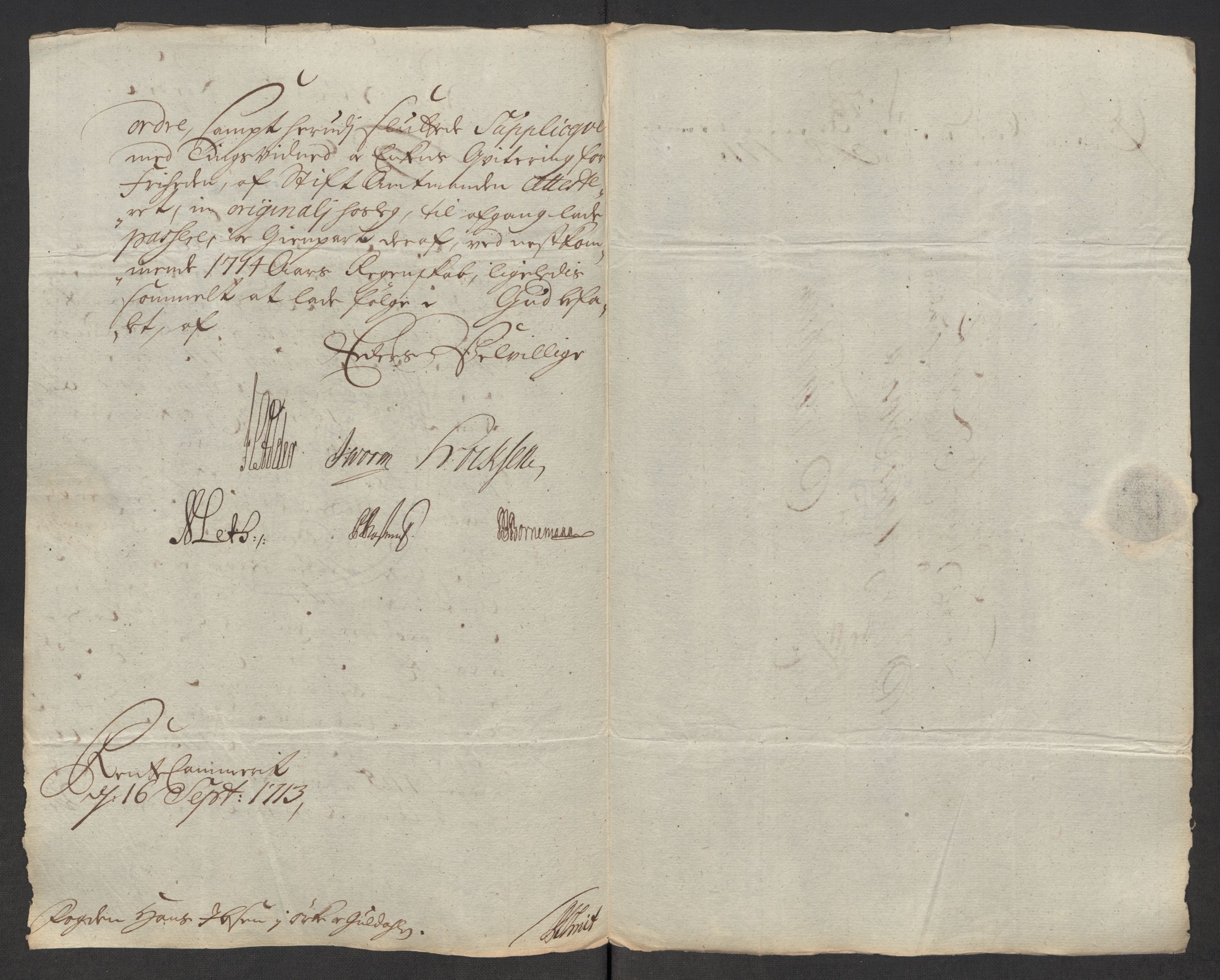 Rentekammeret inntil 1814, Reviderte regnskaper, Fogderegnskap, AV/RA-EA-4092/R60/L3964: Fogderegnskap Orkdal og Gauldal, 1713, p. 525