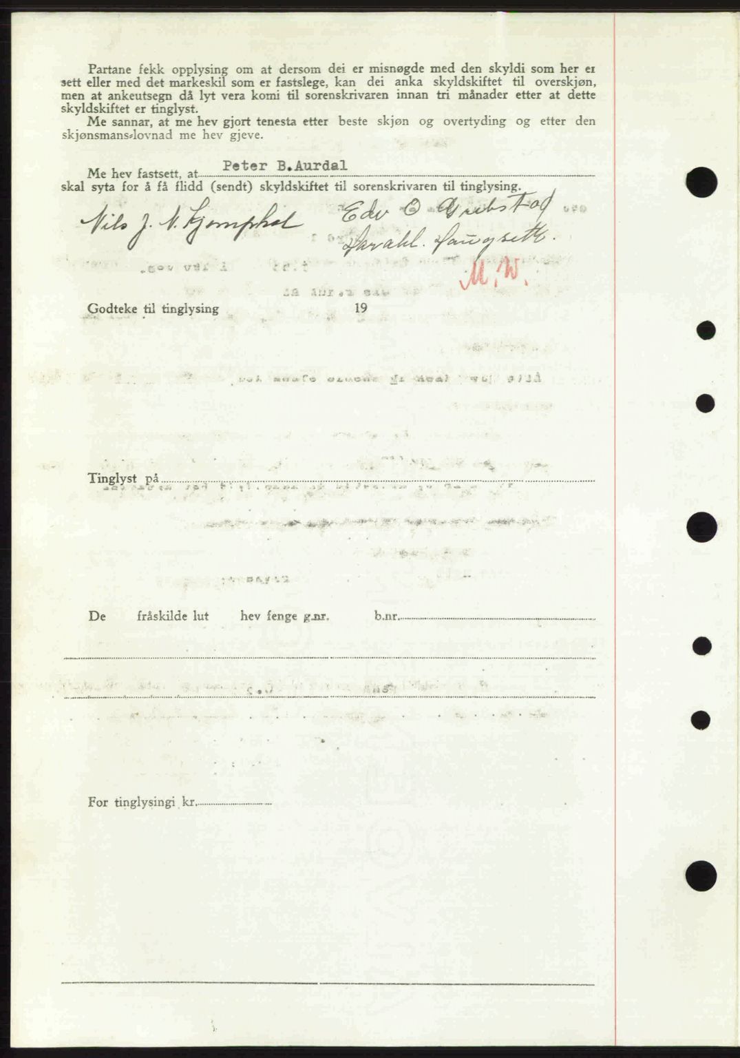 Nordre Sunnmøre sorenskriveri, AV/SAT-A-0006/1/2/2C/2Ca: Mortgage book no. A36, 1950-1950, Diary no: : 2361/1950