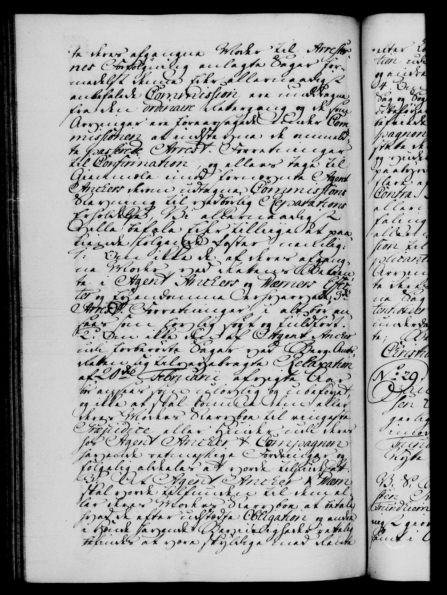 Danske Kanselli 1572-1799, AV/RA-EA-3023/F/Fc/Fca/Fcab/L0037: Norske tegnelser, 1762-1766, p. 454b