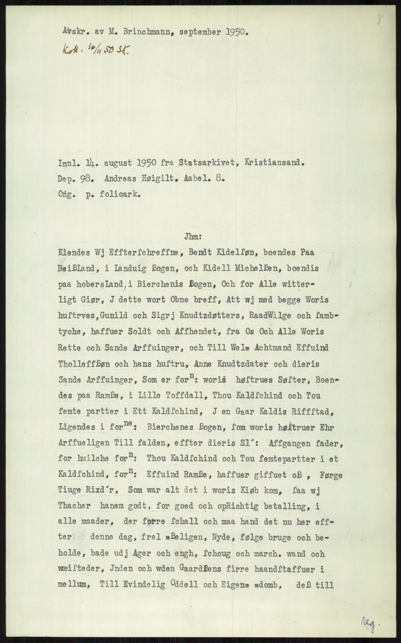 Samlinger til kildeutgivelse, Diplomavskriftsamlingen, AV/RA-EA-4053/H/Ha, p. 3293