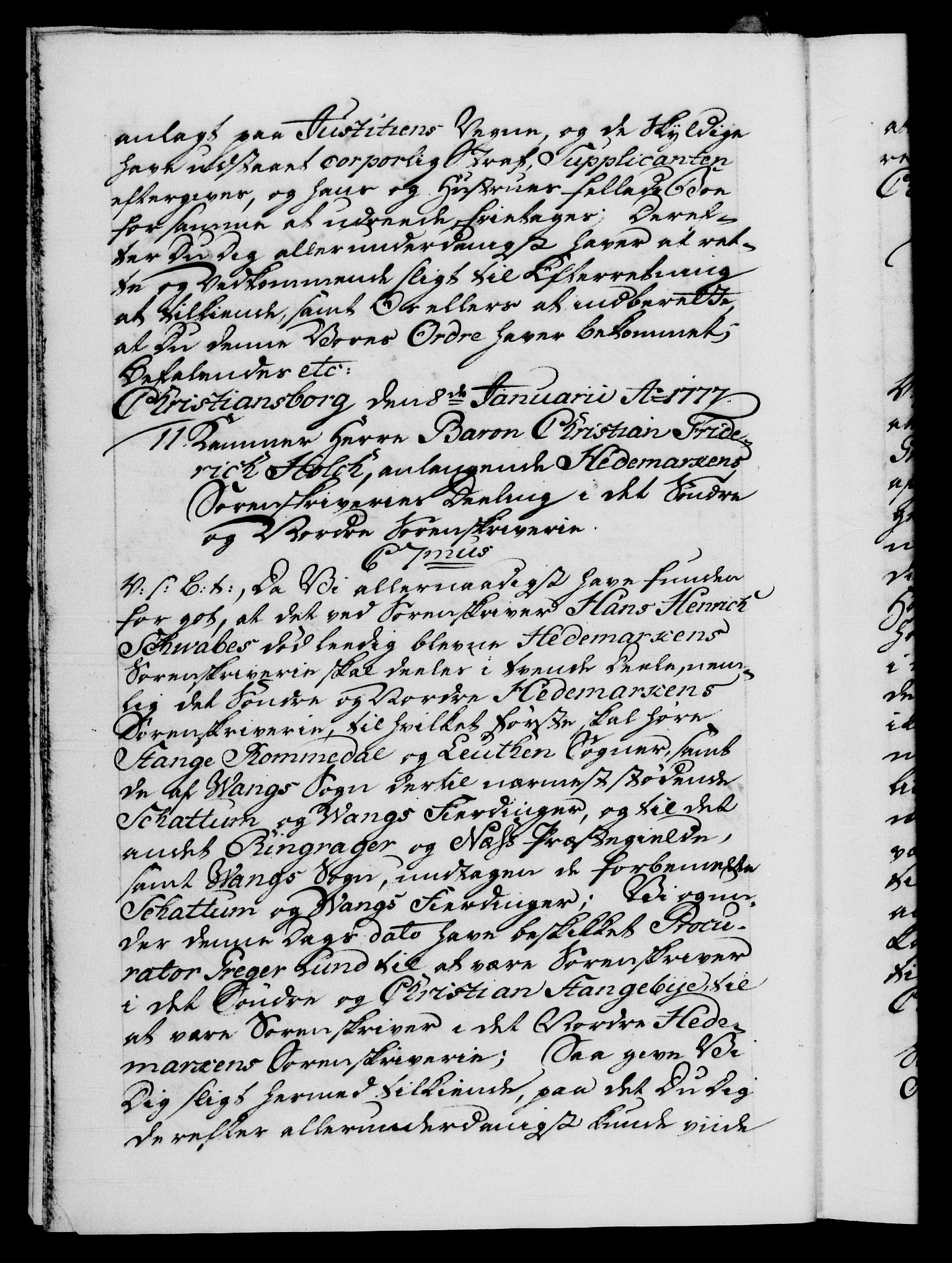 Danske Kanselli 1572-1799, AV/RA-EA-3023/F/Fc/Fca/Fcab/L0042: Norske tegnelser, 1777-1781, p. 6b