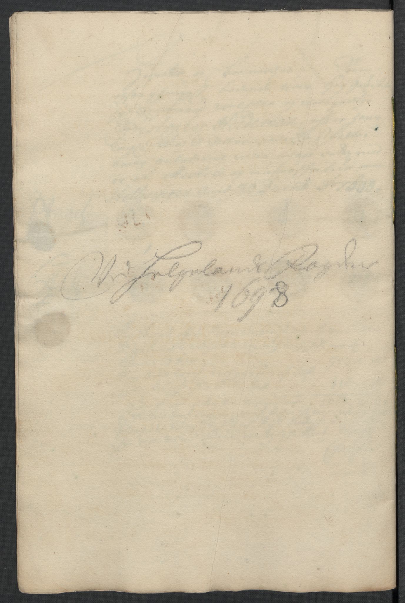 Rentekammeret inntil 1814, Reviderte regnskaper, Fogderegnskap, RA/EA-4092/R65/L4506: Fogderegnskap Helgeland, 1697-1698, p. 228