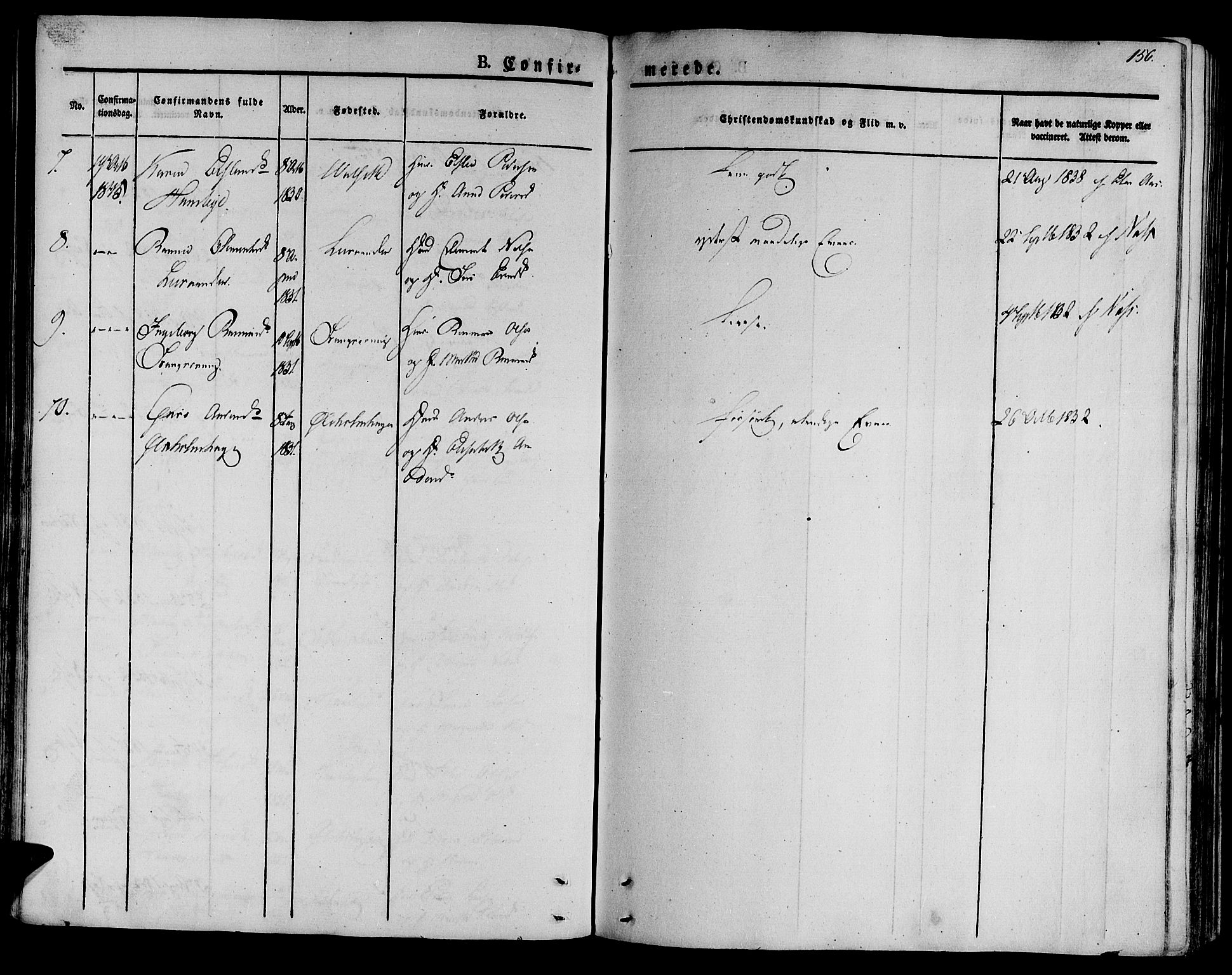 Ministerialprotokoller, klokkerbøker og fødselsregistre - Sør-Trøndelag, SAT/A-1456/612/L0375: Parish register (official) no. 612A07 /2, 1829-1845, p. 156