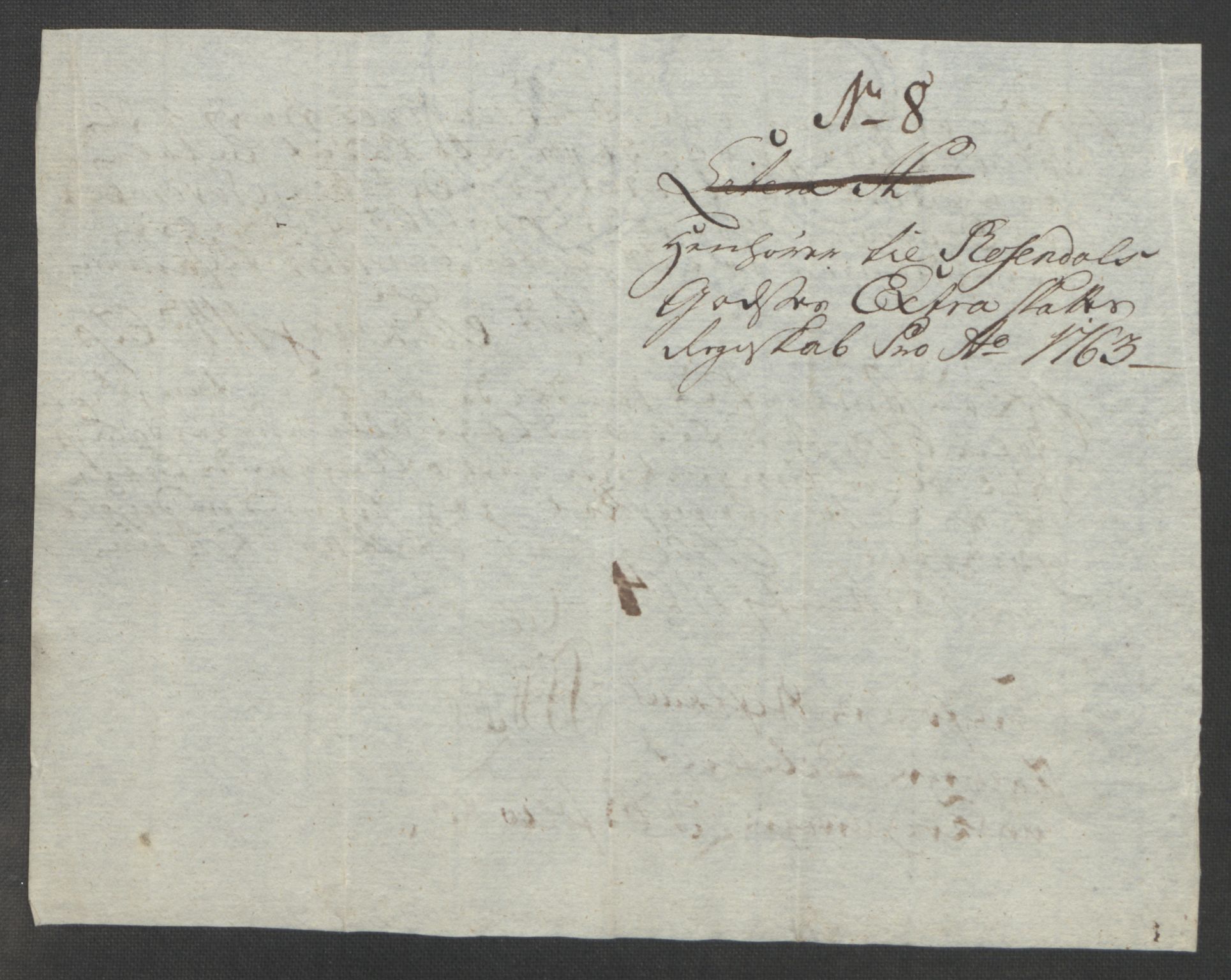 Rentekammeret inntil 1814, Reviderte regnskaper, Fogderegnskap, AV/RA-EA-4092/R49/L3157: Ekstraskatten Rosendal Baroni, 1762-1772, p. 58