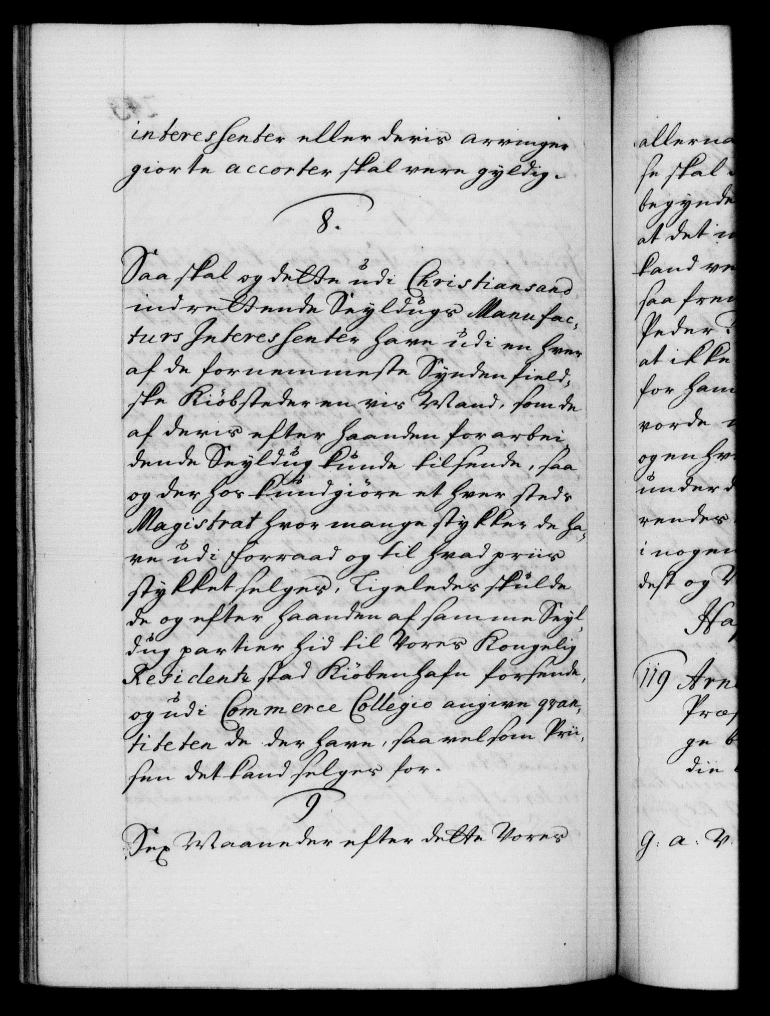 Danske Kanselli 1572-1799, RA/EA-3023/F/Fc/Fca/Fcaa/L0020: Norske registre, 1708-1711, p. 243b