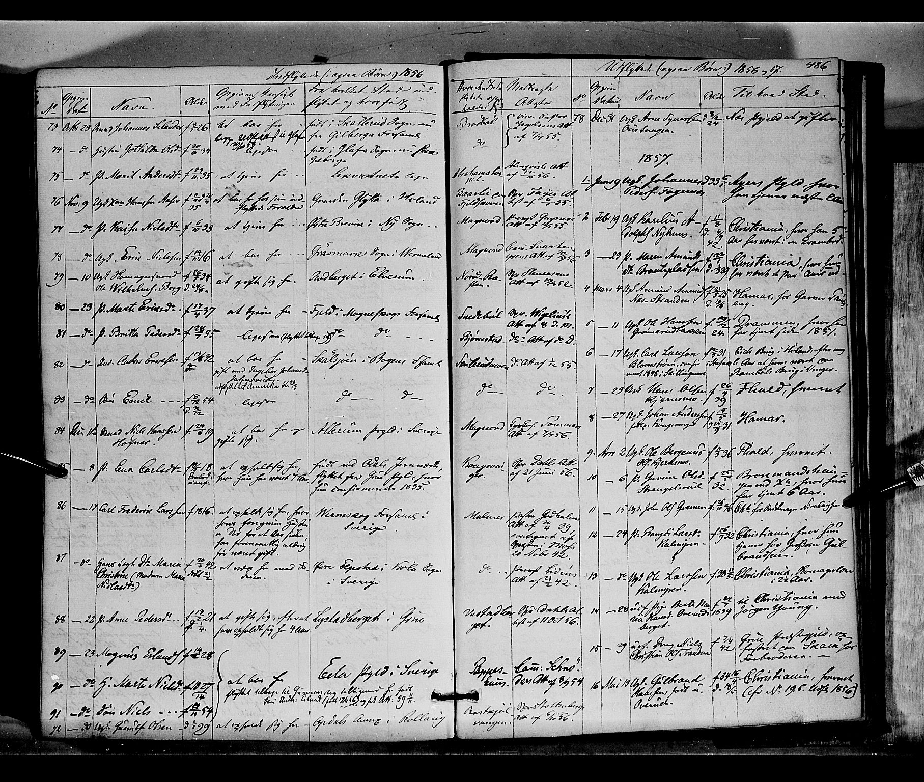 Vinger prestekontor, AV/SAH-PREST-024/H/Ha/Haa/L0010: Parish register (official) no. 10, 1855-1861, p. 486