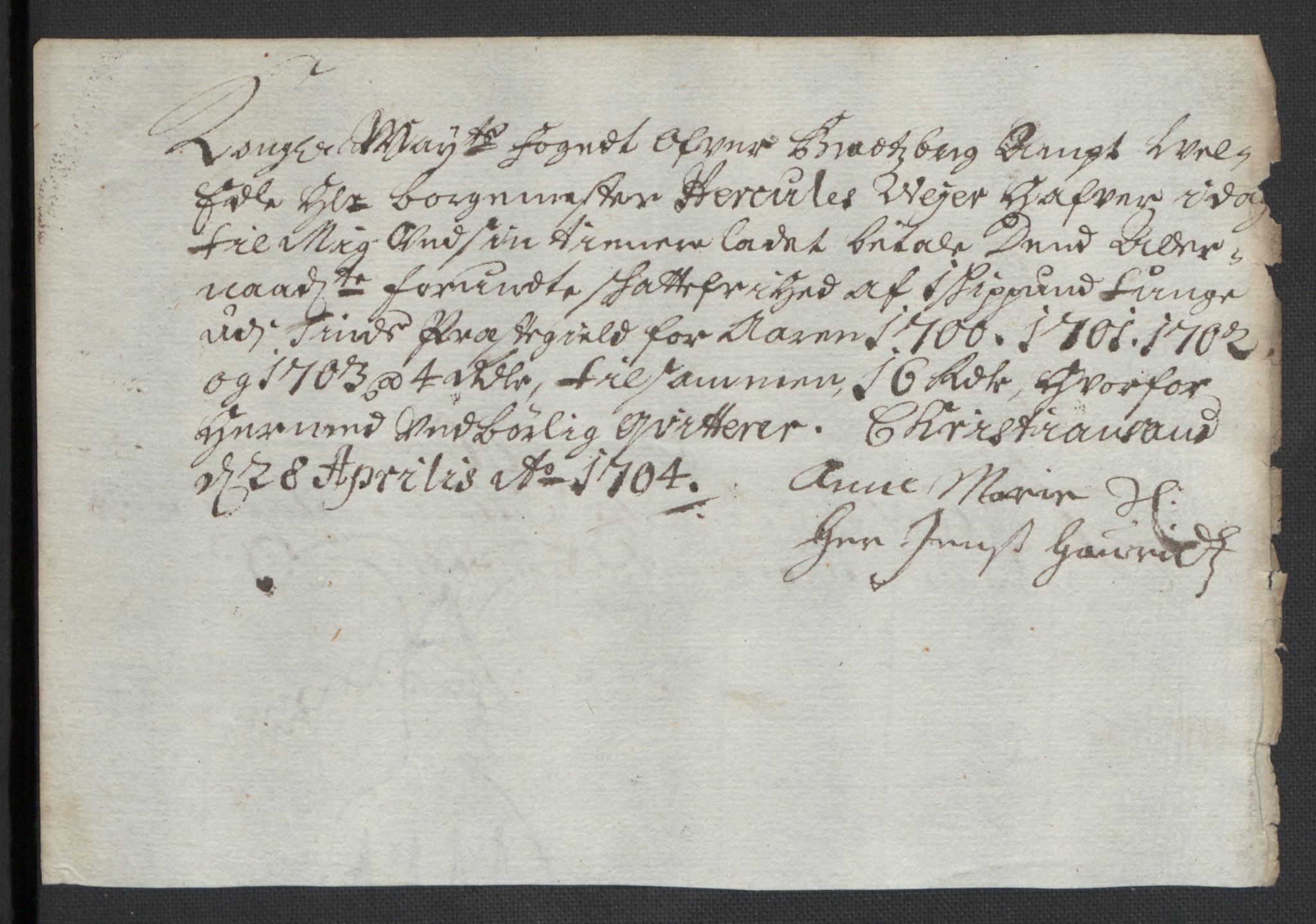 Rentekammeret inntil 1814, Reviderte regnskaper, Fogderegnskap, RA/EA-4092/R36/L2110: Fogderegnskap Øvre og Nedre Telemark og Bamble, 1703, p. 61