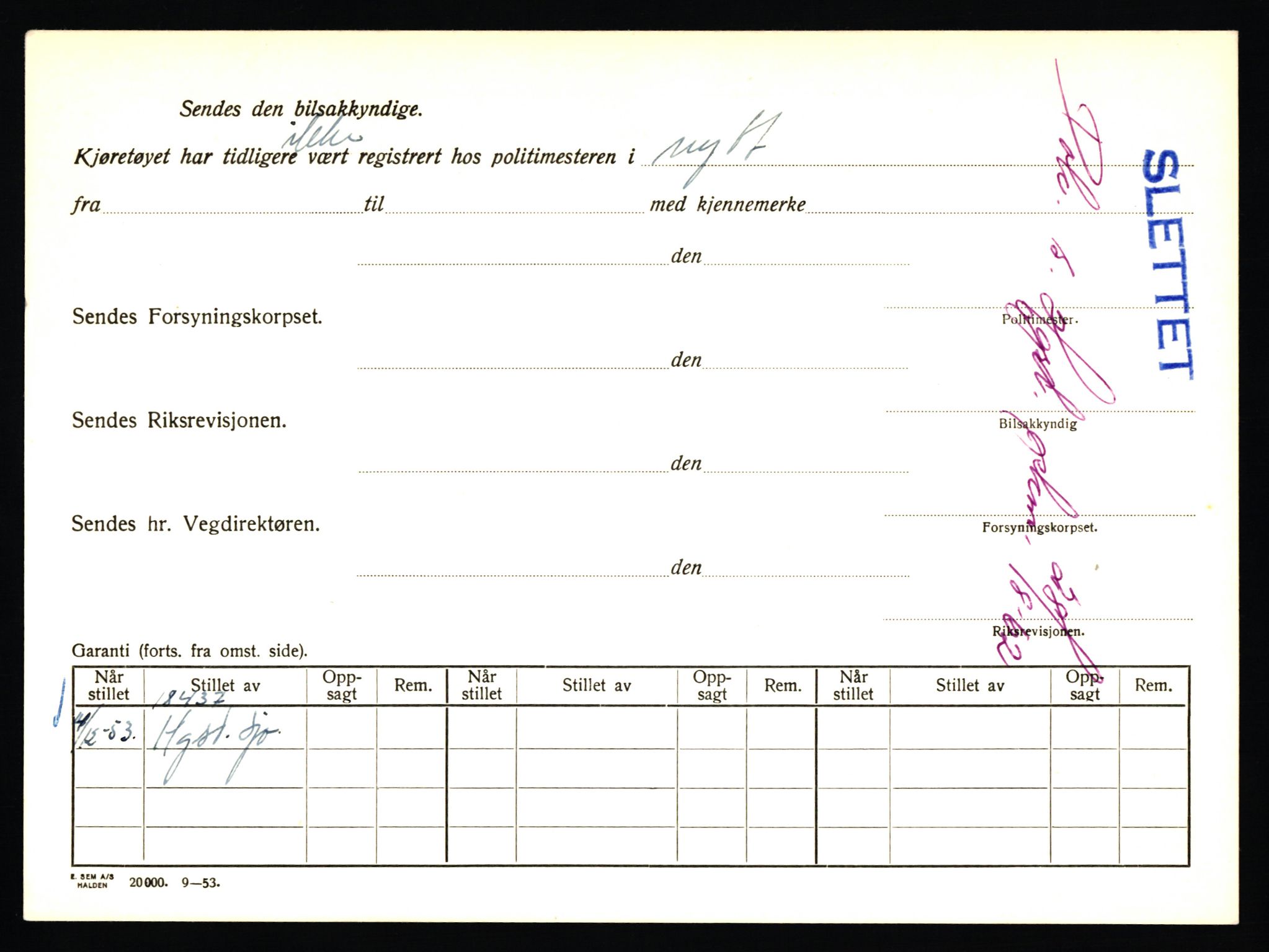 Stavanger trafikkstasjon, AV/SAST-A-101942/0/F/L0020: L-11000 - L-11499, 1930-1971, p. 250