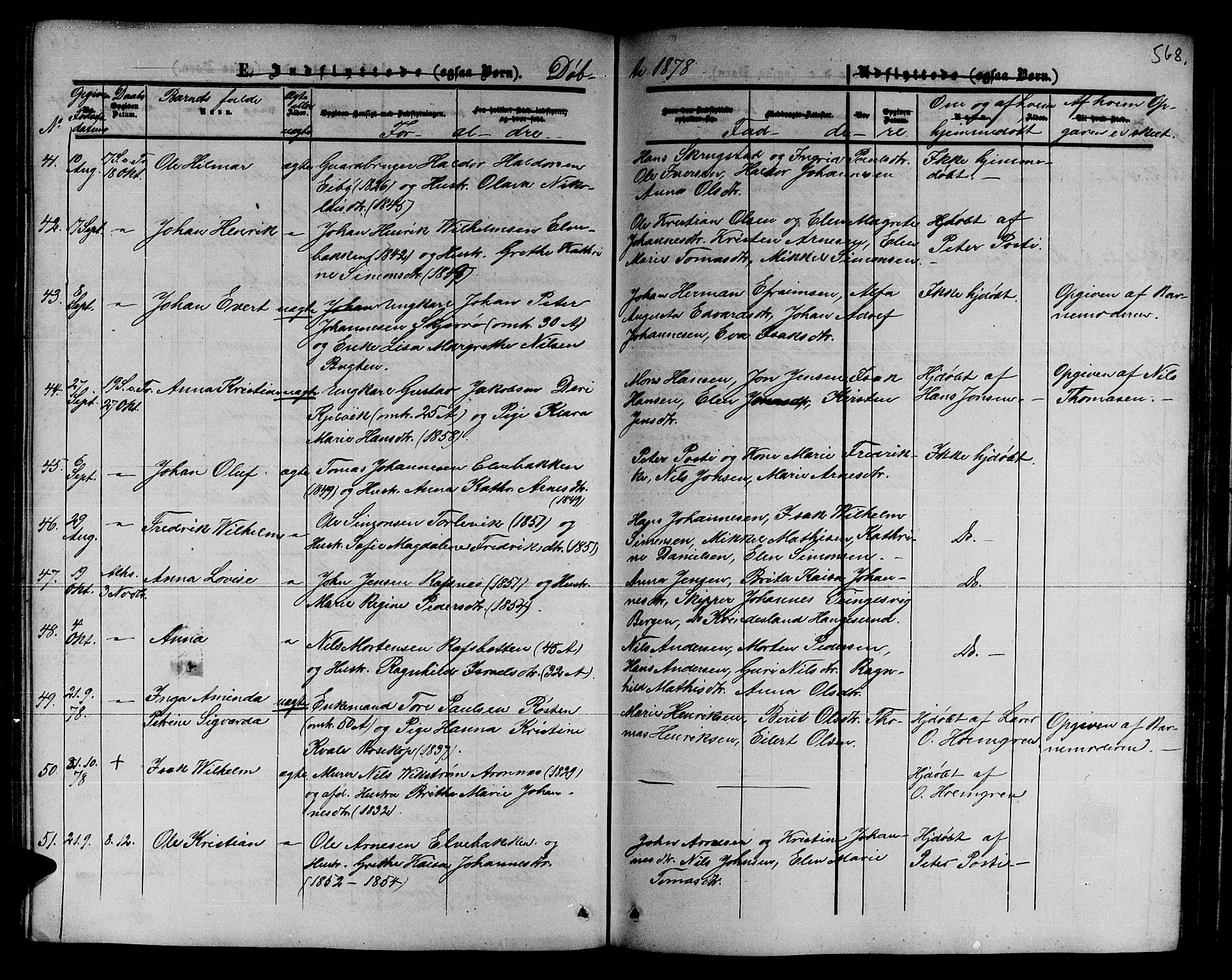 Alta sokneprestkontor, SATØ/S-1338/H/Hb/L0001.klokk: Parish register (copy) no. 1, 1858-1878, p. 567-568