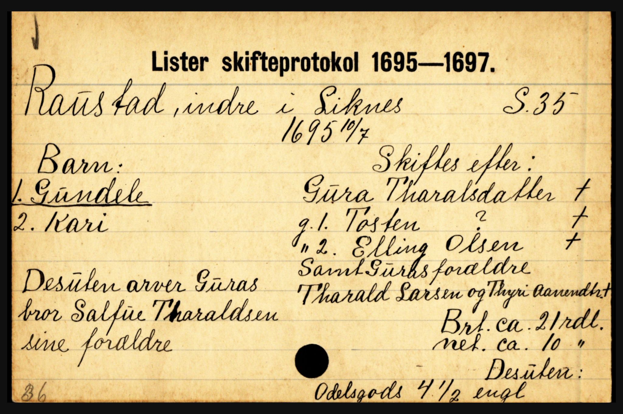 Lister sorenskriveri, AV/SAK-1221-0003/H, p. 29515