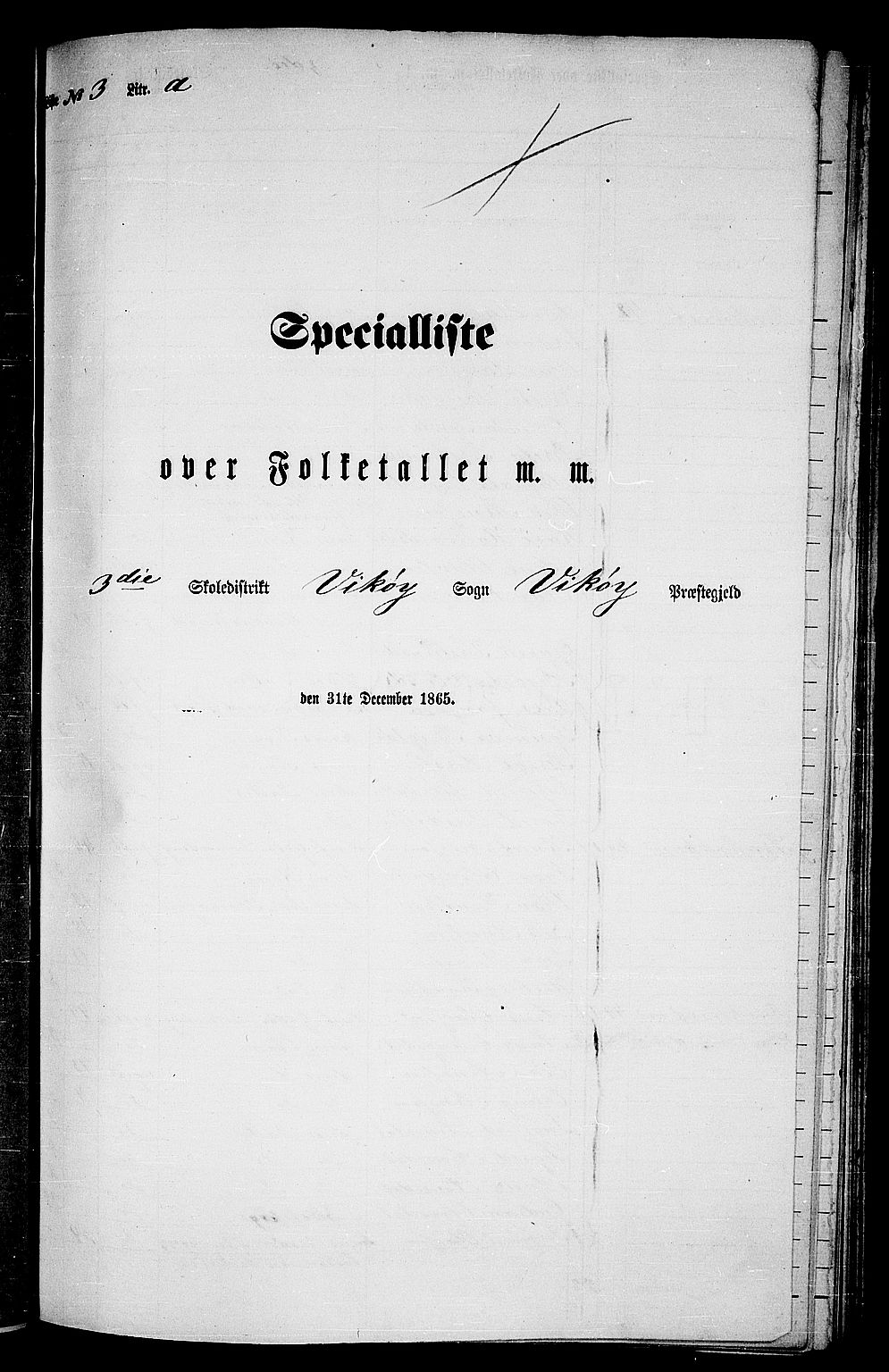 RA, 1865 census for Vikør, 1865, p. 38