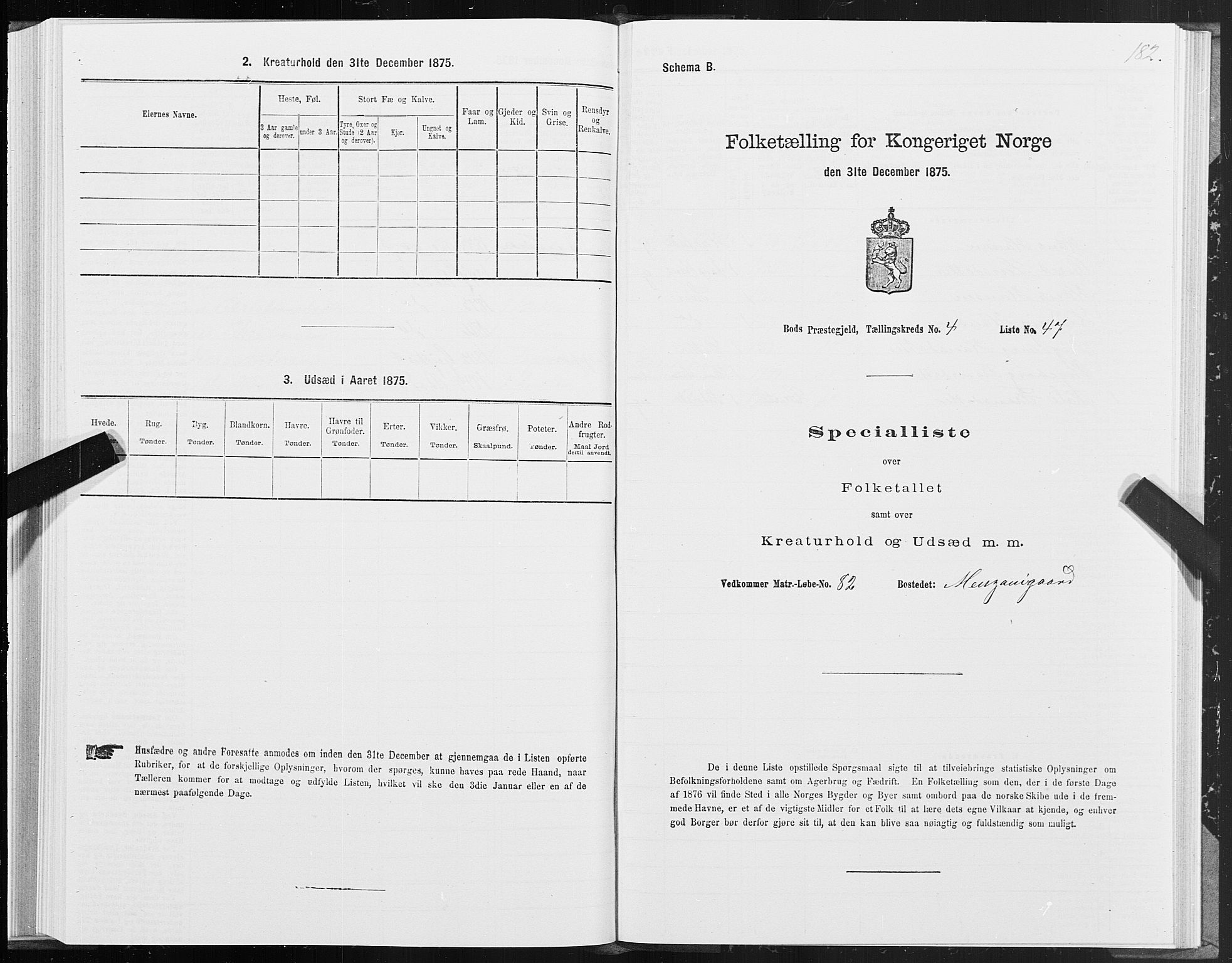 SAT, 1875 census for 1549P Bud, 1875, p. 2182