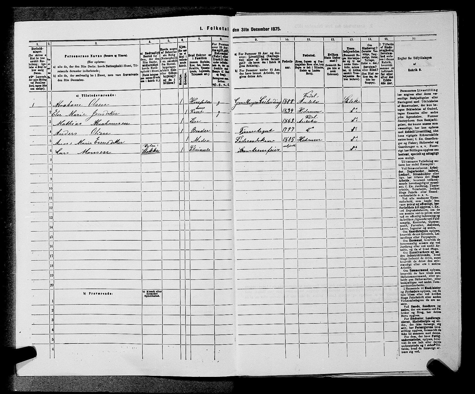 SAKO, 1875 census for 0719P Andebu, 1875, p. 456