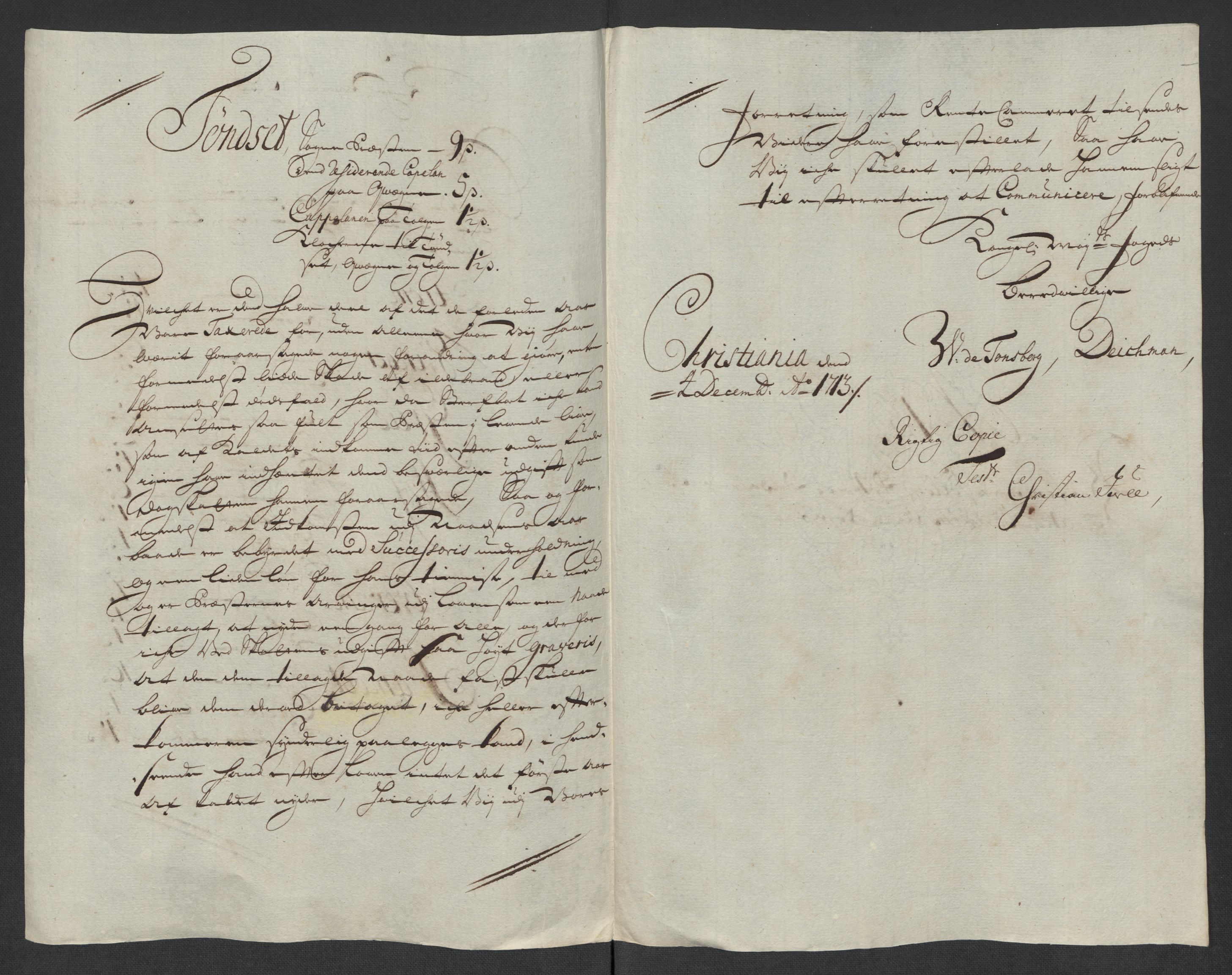 Rentekammeret inntil 1814, Reviderte regnskaper, Fogderegnskap, RA/EA-4092/R13/L0850: Fogderegnskap Solør, Odal og Østerdal, 1713, p. 268