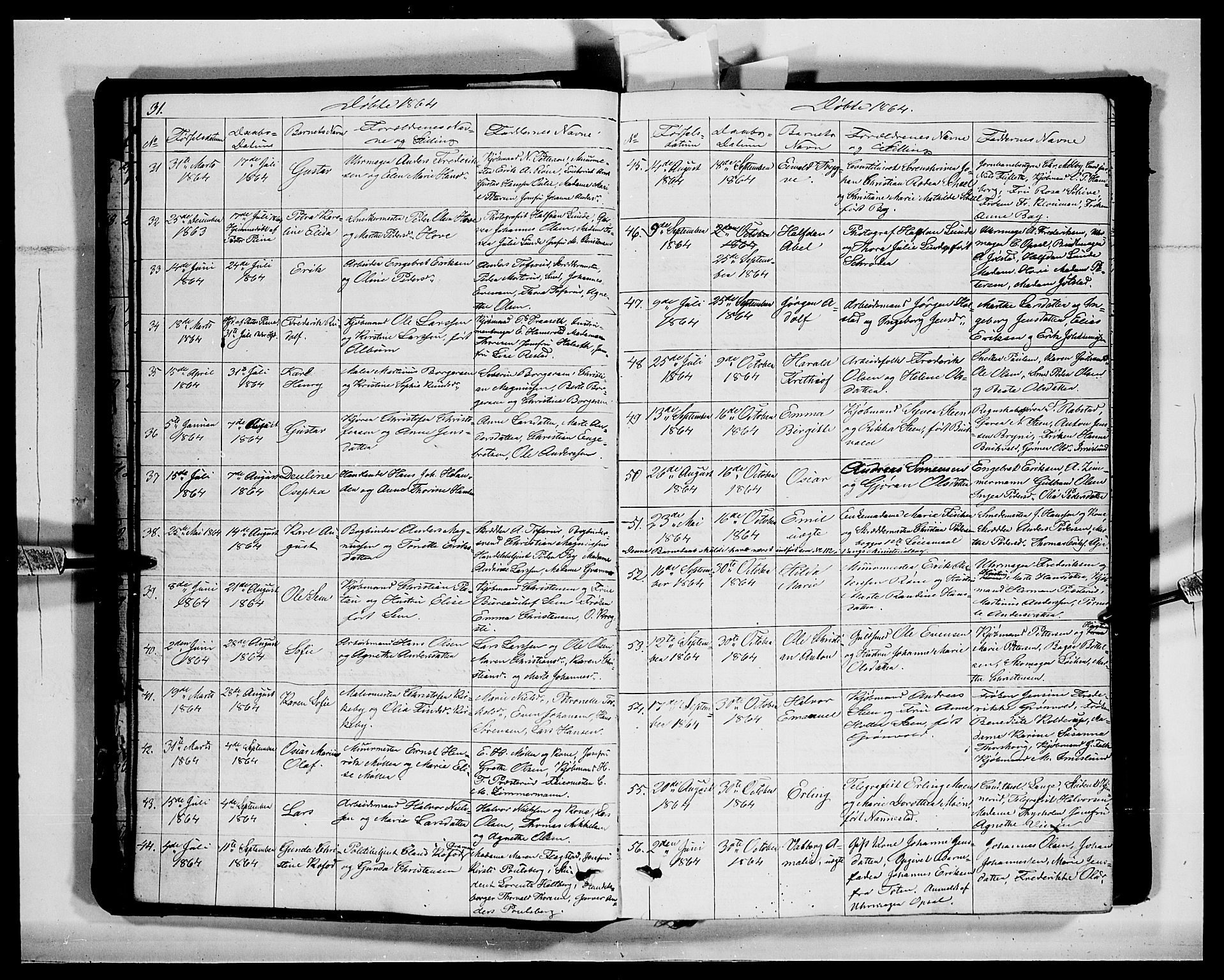 Vang prestekontor, Hedmark, AV/SAH-PREST-008/H/Ha/Hab/L0011: Parish register (copy) no. 11, 1855-1878, p. 31