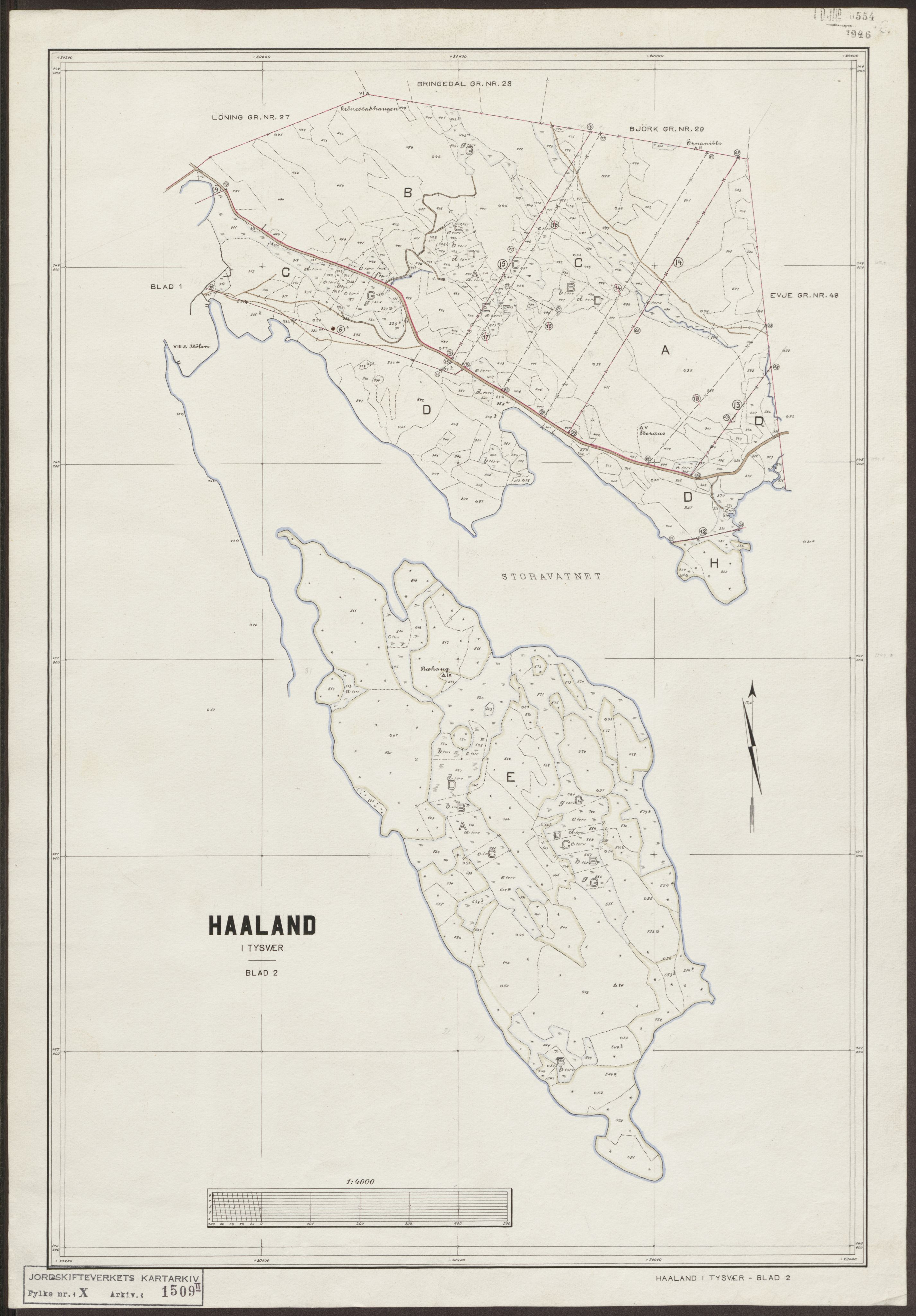 Jordskifteverkets kartarkiv, RA/S-3929/T, 1859-1988, p. 1865