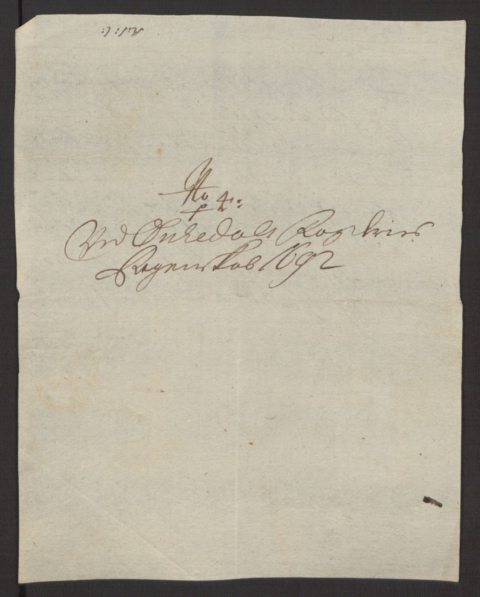 Rentekammeret inntil 1814, Reviderte regnskaper, Fogderegnskap, AV/RA-EA-4092/R58/L3937: Fogderegnskap Orkdal, 1691-1692, p. 356