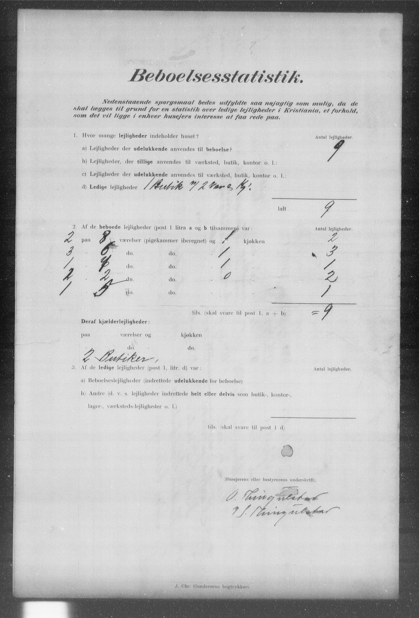 OBA, Municipal Census 1902 for Kristiania, 1902, p. 23524