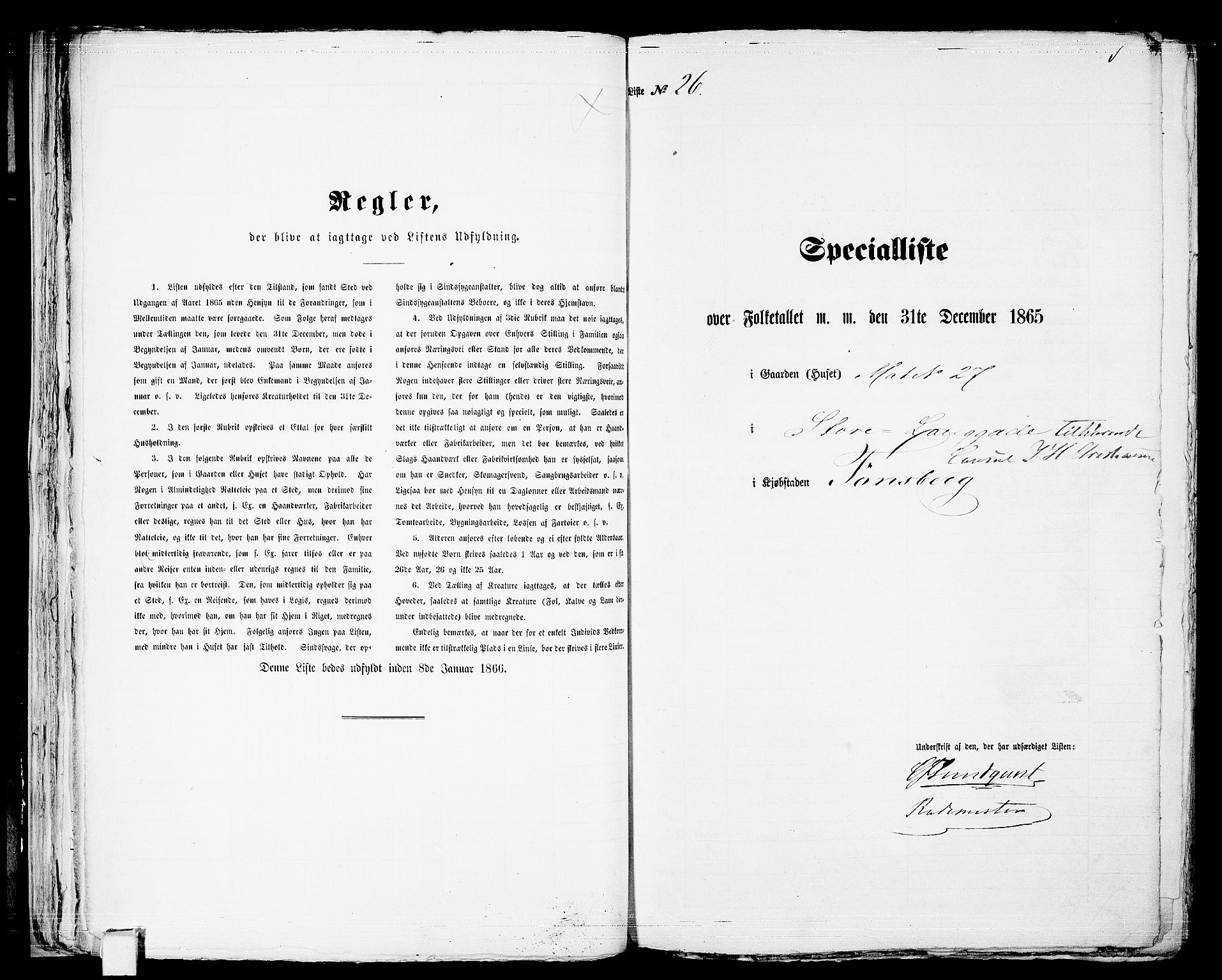 RA, 1865 census for Tønsberg, 1865, p. 62