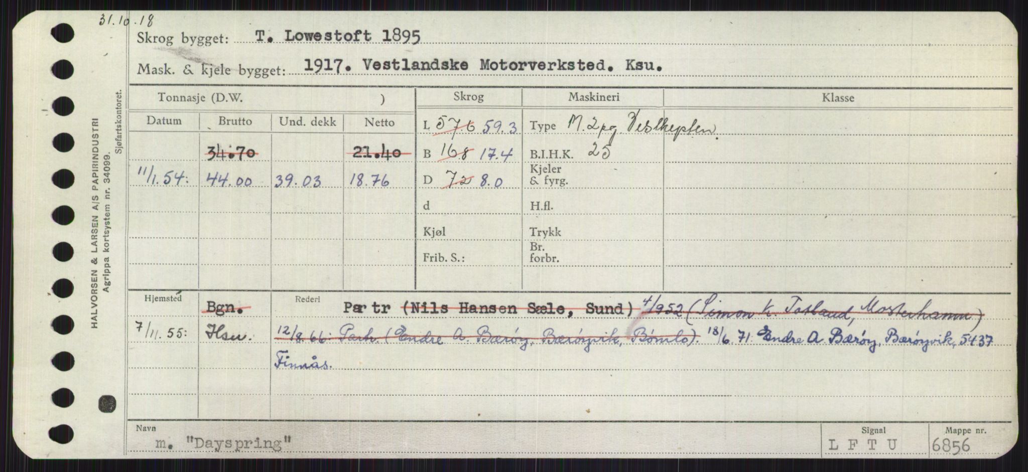 Sjøfartsdirektoratet med forløpere, Skipsmålingen, AV/RA-S-1627/H/Ha/L0001/0002: Fartøy, A-Eig / Fartøy Bjør-Eig, p. 773