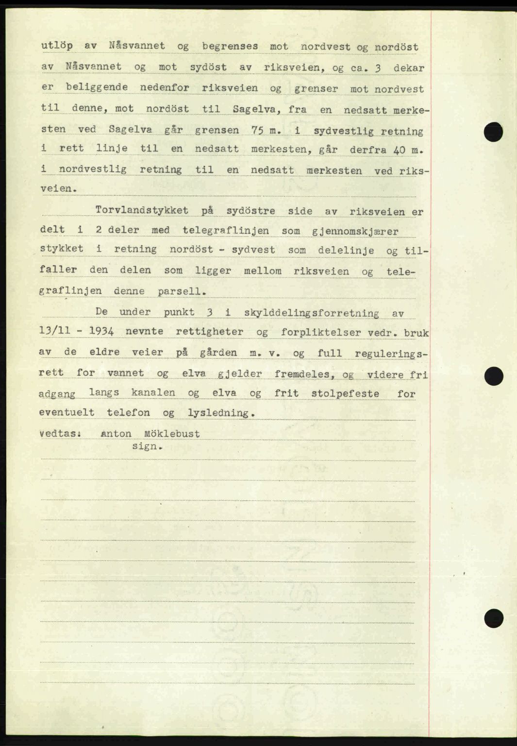 Nordmøre sorenskriveri, AV/SAT-A-4132/1/2/2Ca: Mortgage book no. A107, 1947-1948, Diary no: : 2945/1947