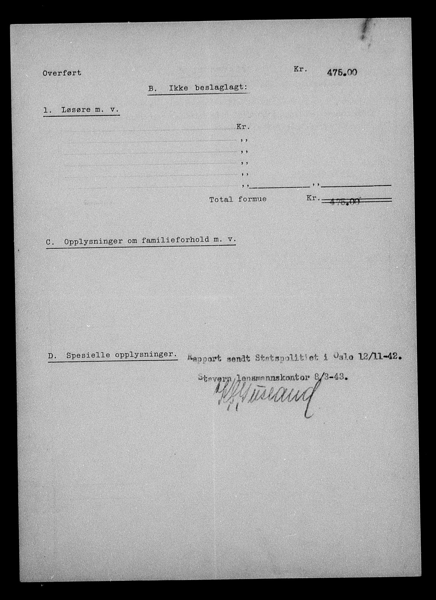 Justisdepartementet, Tilbakeføringskontoret for inndratte formuer, AV/RA-S-1564/H/Hc/Hcc/L0930: --, 1945-1947, p. 192