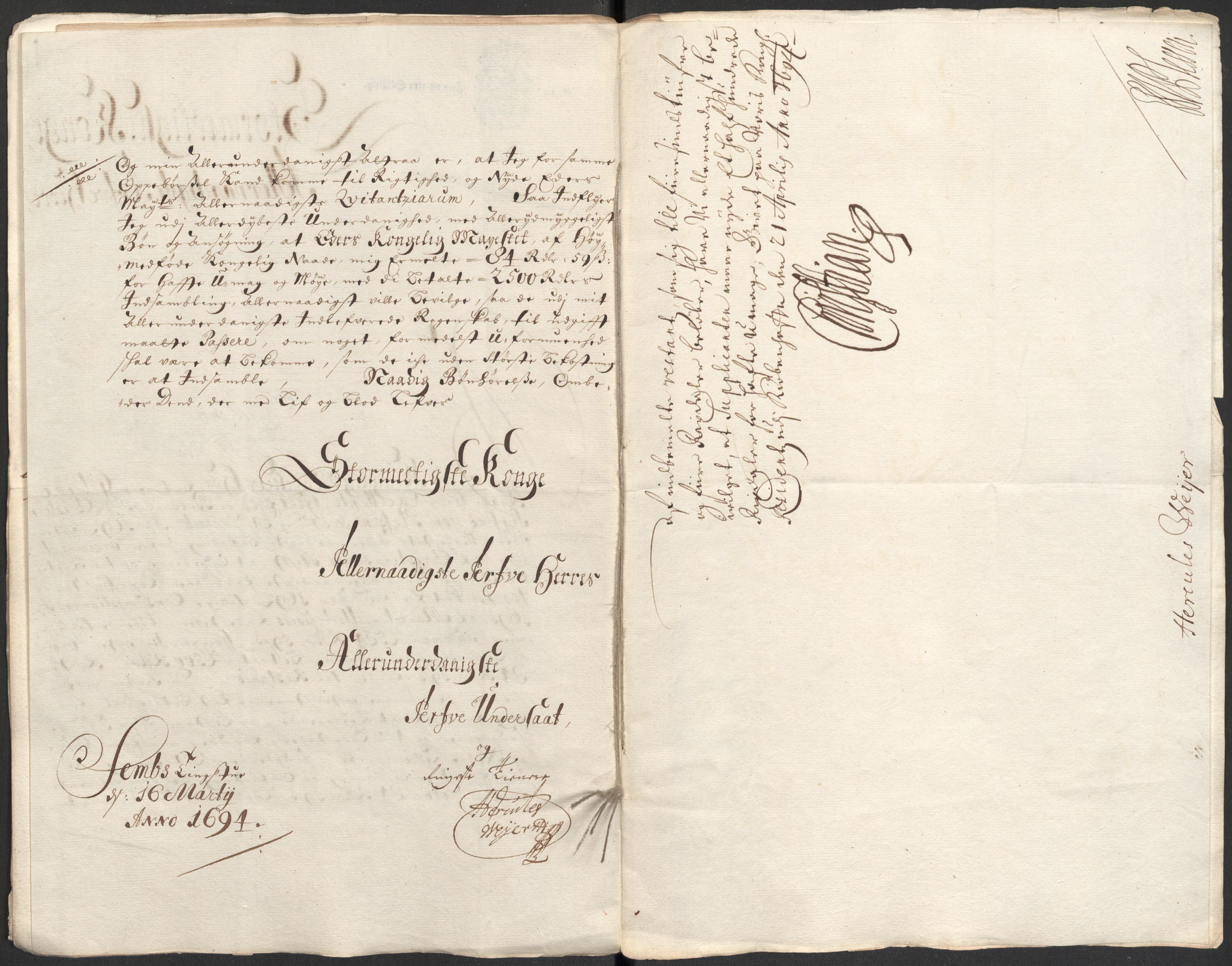 Rentekammeret inntil 1814, Reviderte regnskaper, Fogderegnskap, AV/RA-EA-4092/R35/L2089: Fogderegnskap Øvre og Nedre Telemark, 1690-1692, p. 35