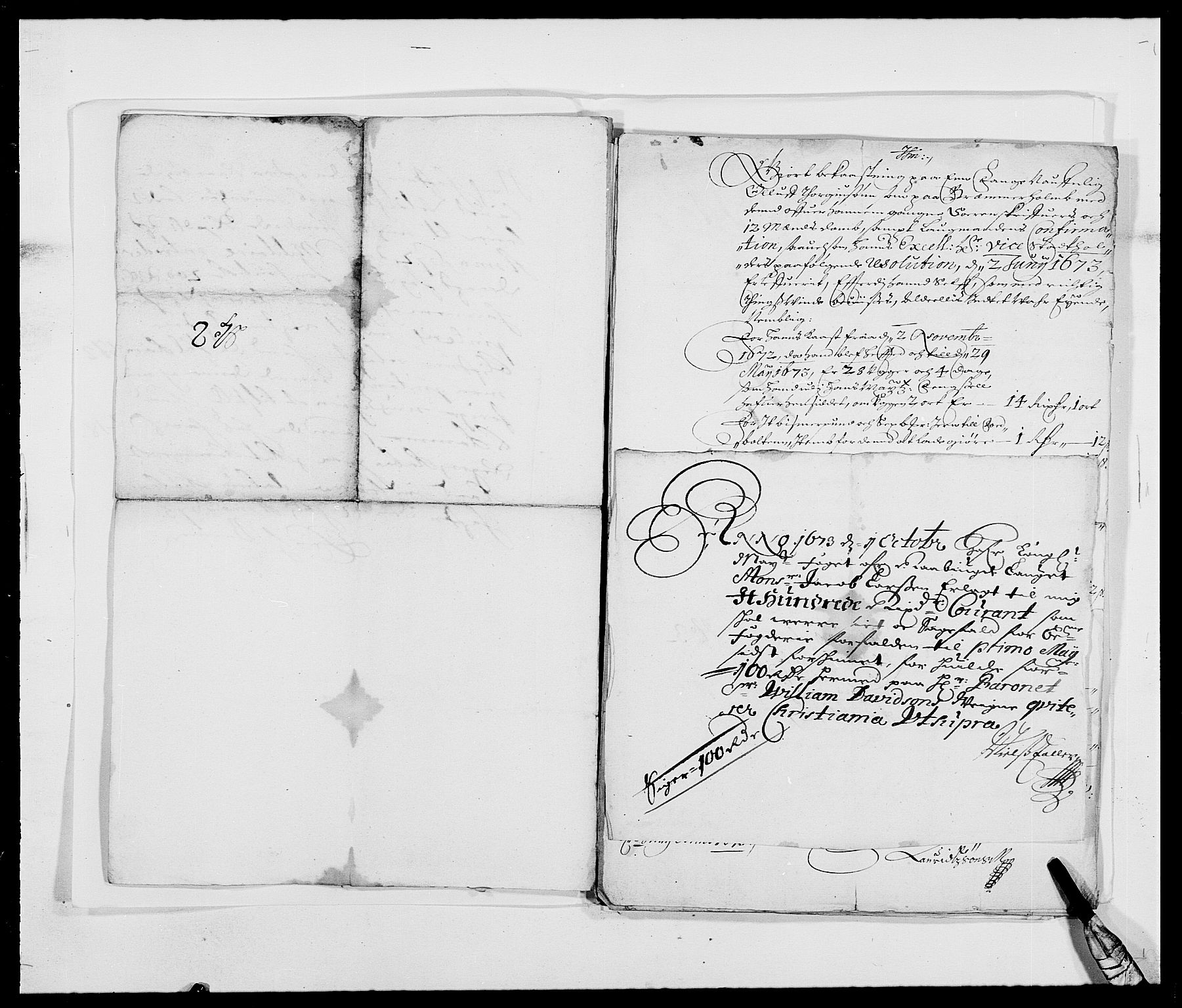 Rentekammeret inntil 1814, Reviderte regnskaper, Fogderegnskap, AV/RA-EA-4092/R40/L2433: Fogderegnskap Råbyggelag, 1671-1674, p. 136