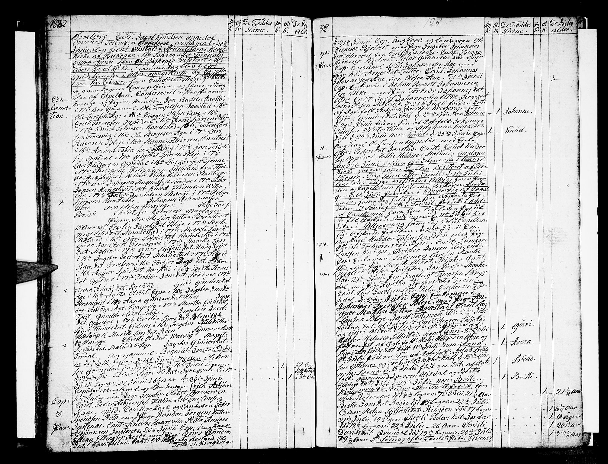 Ullensvang sokneprestembete, AV/SAB-A-78701/H/Haa: Parish register (official) no. A 8, 1804-1835, p. 125