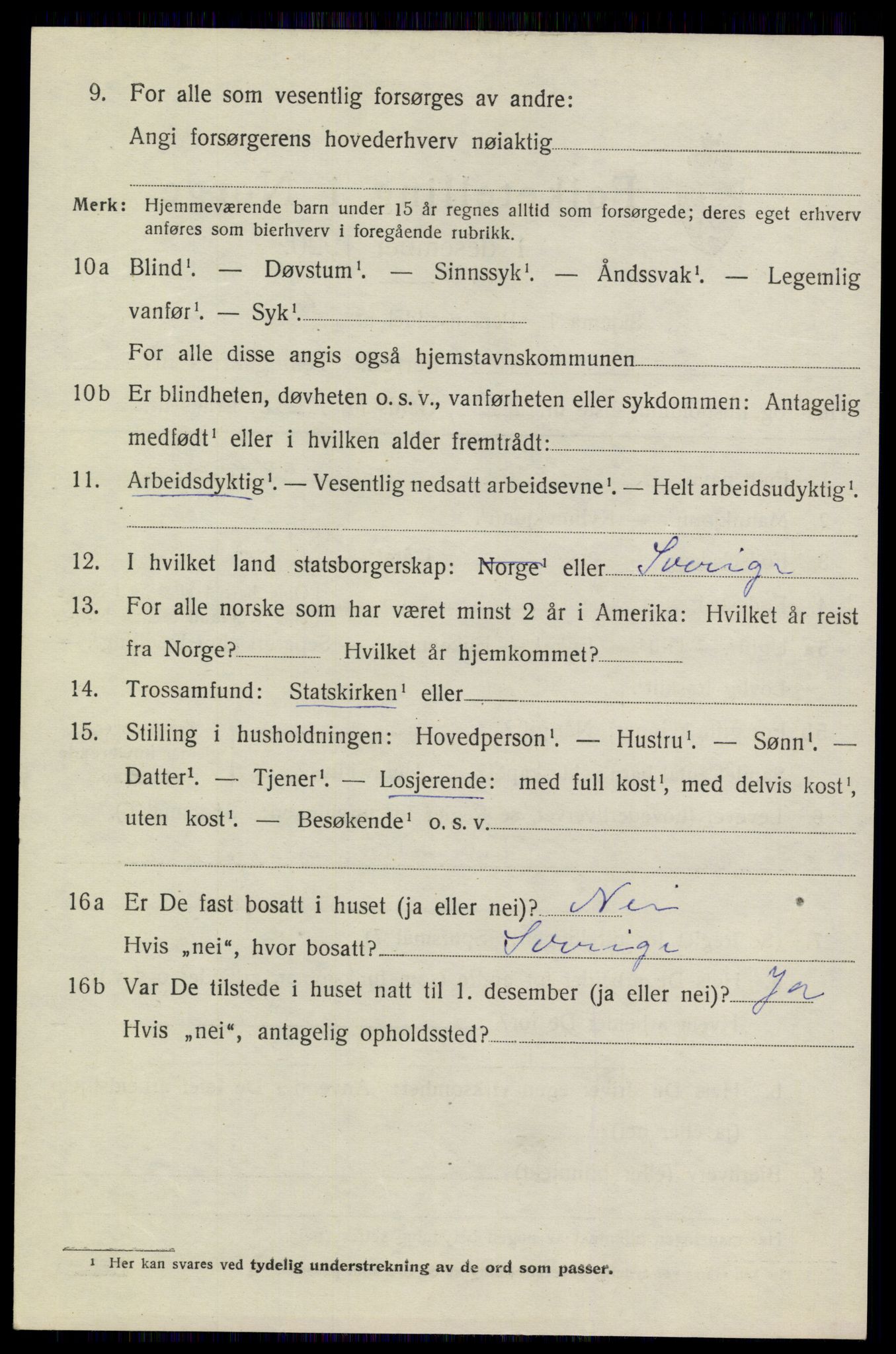 SAKO, 1920 census for Heddal, 1920, p. 5407