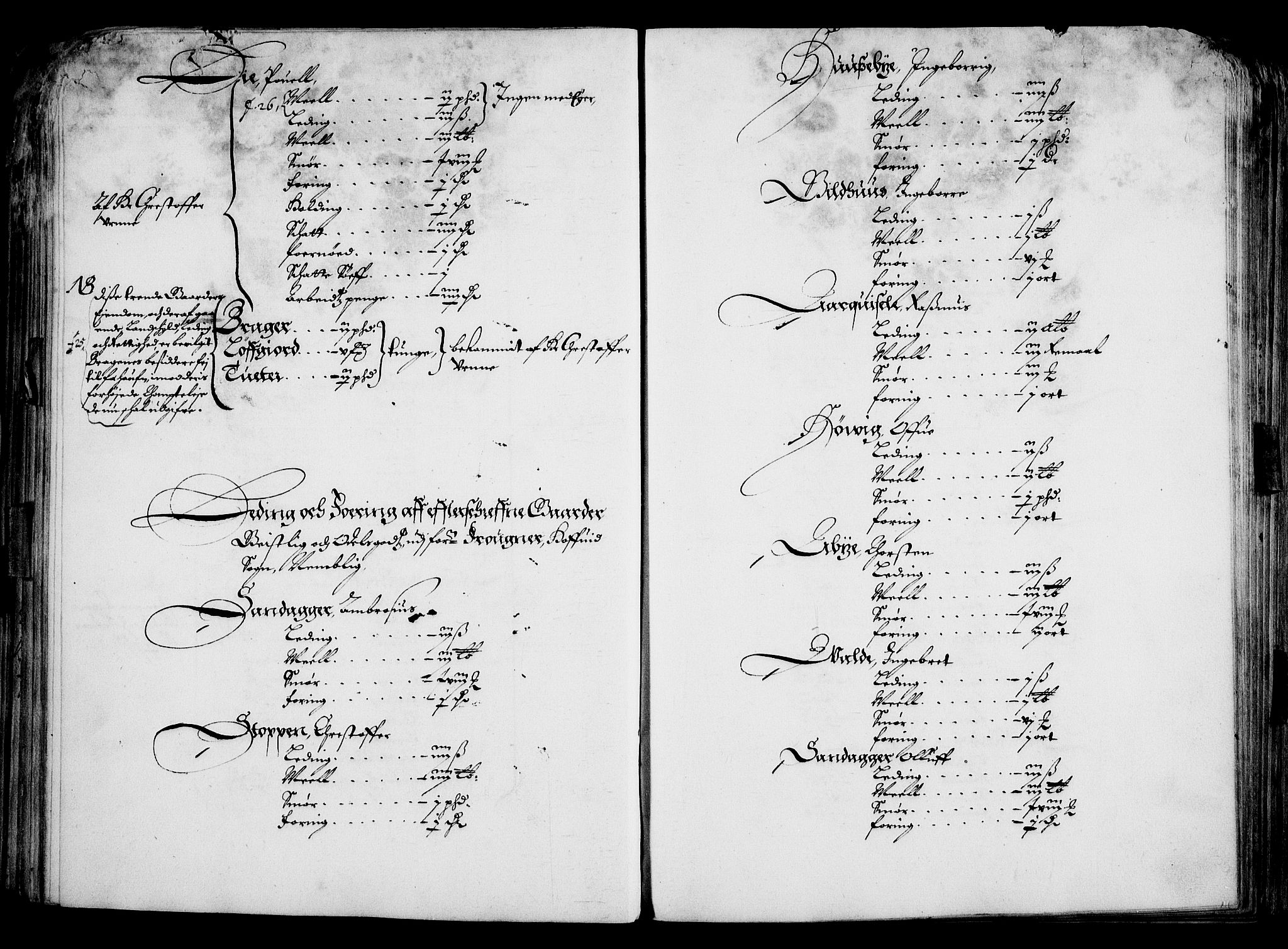 Rentekammeret inntil 1814, Realistisk ordnet avdeling, AV/RA-EA-4070/On/L0001/0001: Statens gods / [Jj 1]: Jordebok over Hannibal Sehesteds gods, 1651, p. 67