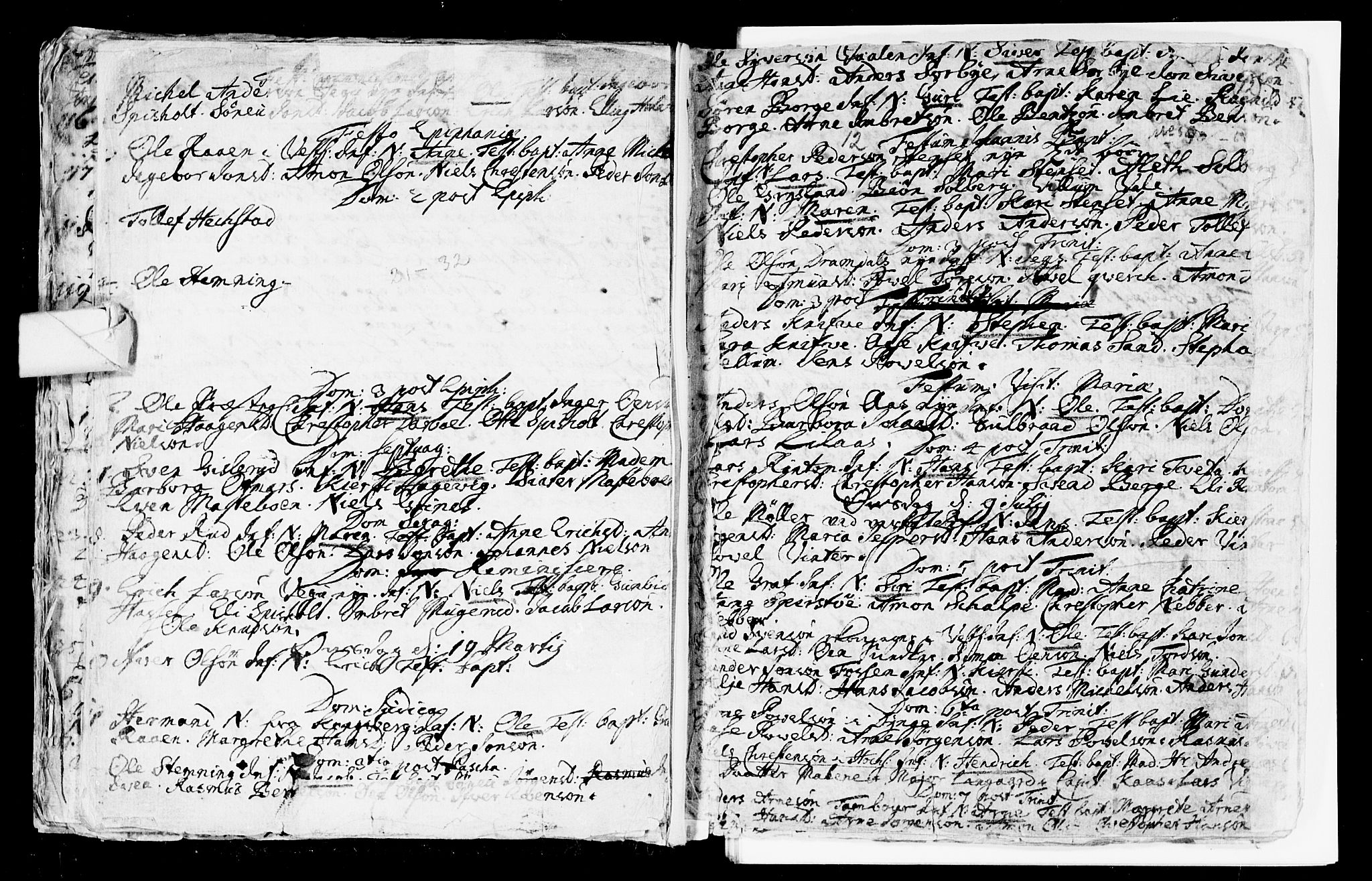 Eiker kirkebøker, AV/SAKO-A-4/F/Fa/L0003: Parish register (official) no. I 3, 1724-1753, p. 11b-12a