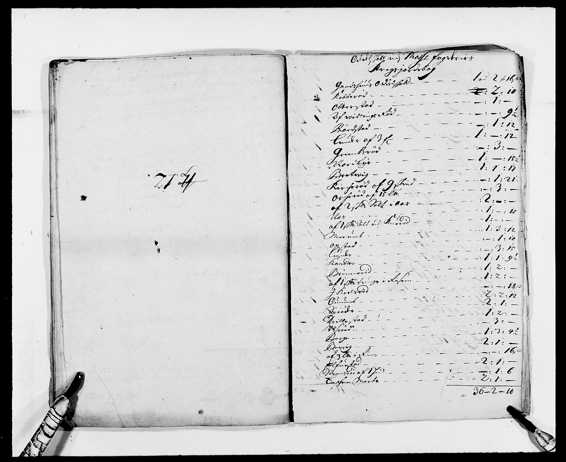 Rentekammeret inntil 1814, Reviderte regnskaper, Fogderegnskap, RA/EA-4092/R02/L0107: Fogderegnskap Moss og Verne kloster, 1685-1691, p. 121