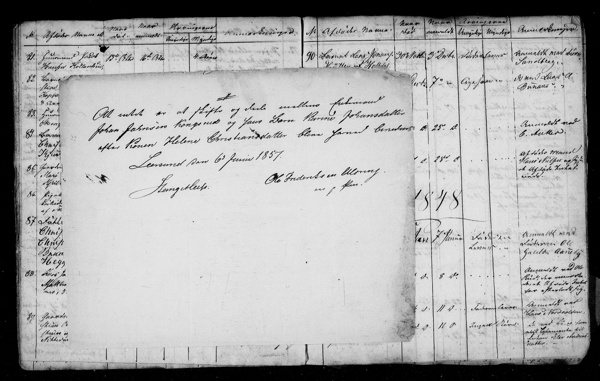 Nedre Romerike sorenskriveri, SAO/A-10469/H/Hb/Hba/L0001: Dødsfallsprotokoll, rekke I , 1843-1857