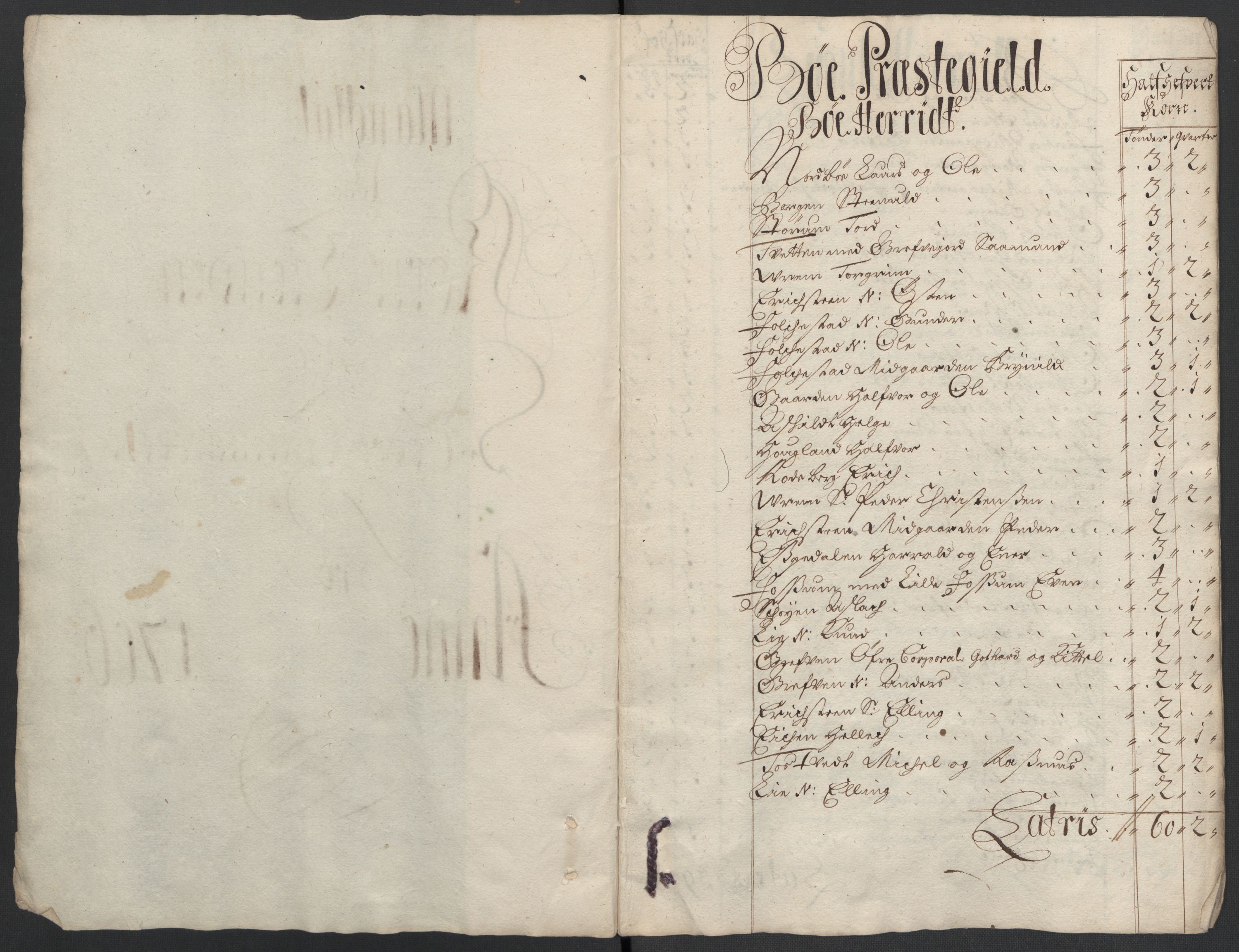 Rentekammeret inntil 1814, Reviderte regnskaper, Fogderegnskap, AV/RA-EA-4092/R36/L2116: Fogderegnskap Øvre og Nedre Telemark og Bamble, 1706-1707, p. 27