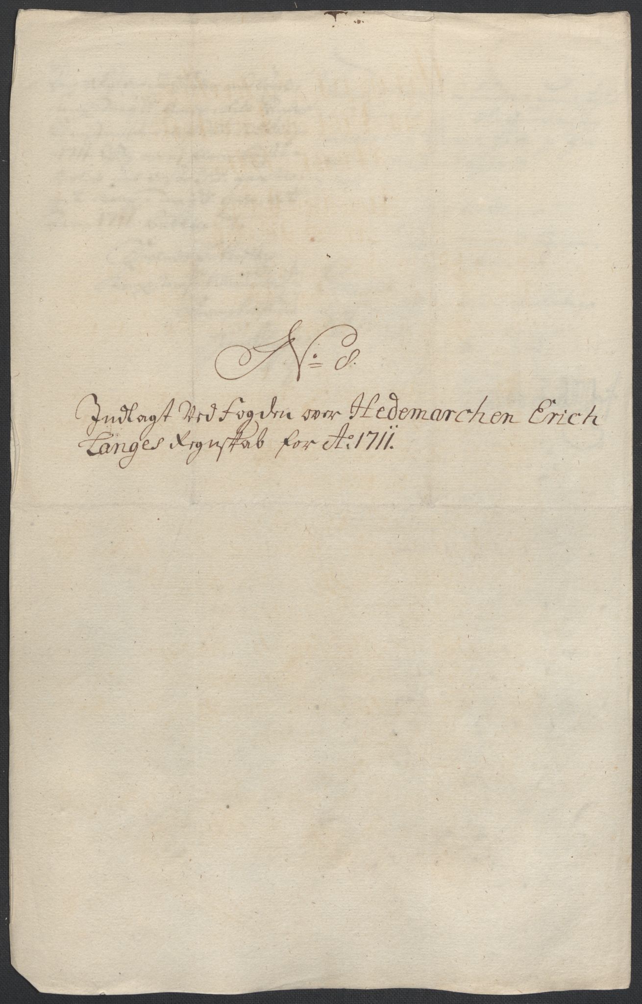 Rentekammeret inntil 1814, Reviderte regnskaper, Fogderegnskap, AV/RA-EA-4092/R16/L1047: Fogderegnskap Hedmark, 1711, p. 385