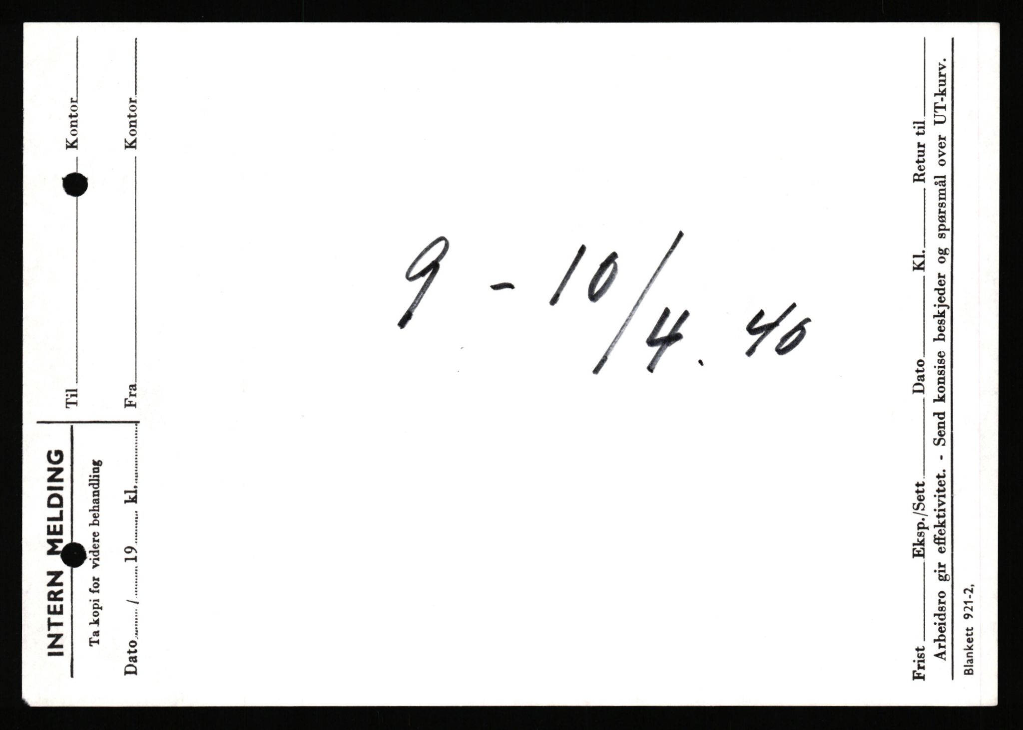 Forsvaret, Forsvarets krigshistoriske avdeling, AV/RA-RAFA-2017/Y/Yb/L0078: II-C-11-230  -  2. Divisjon., 1940-1961, p. 2