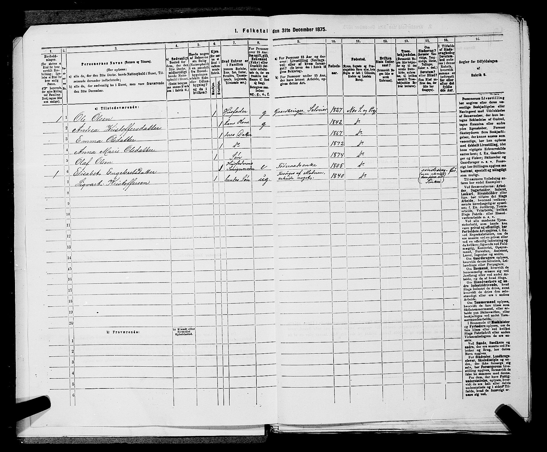 RA, 1875 census for 0236P Nes, 1875, p. 1893