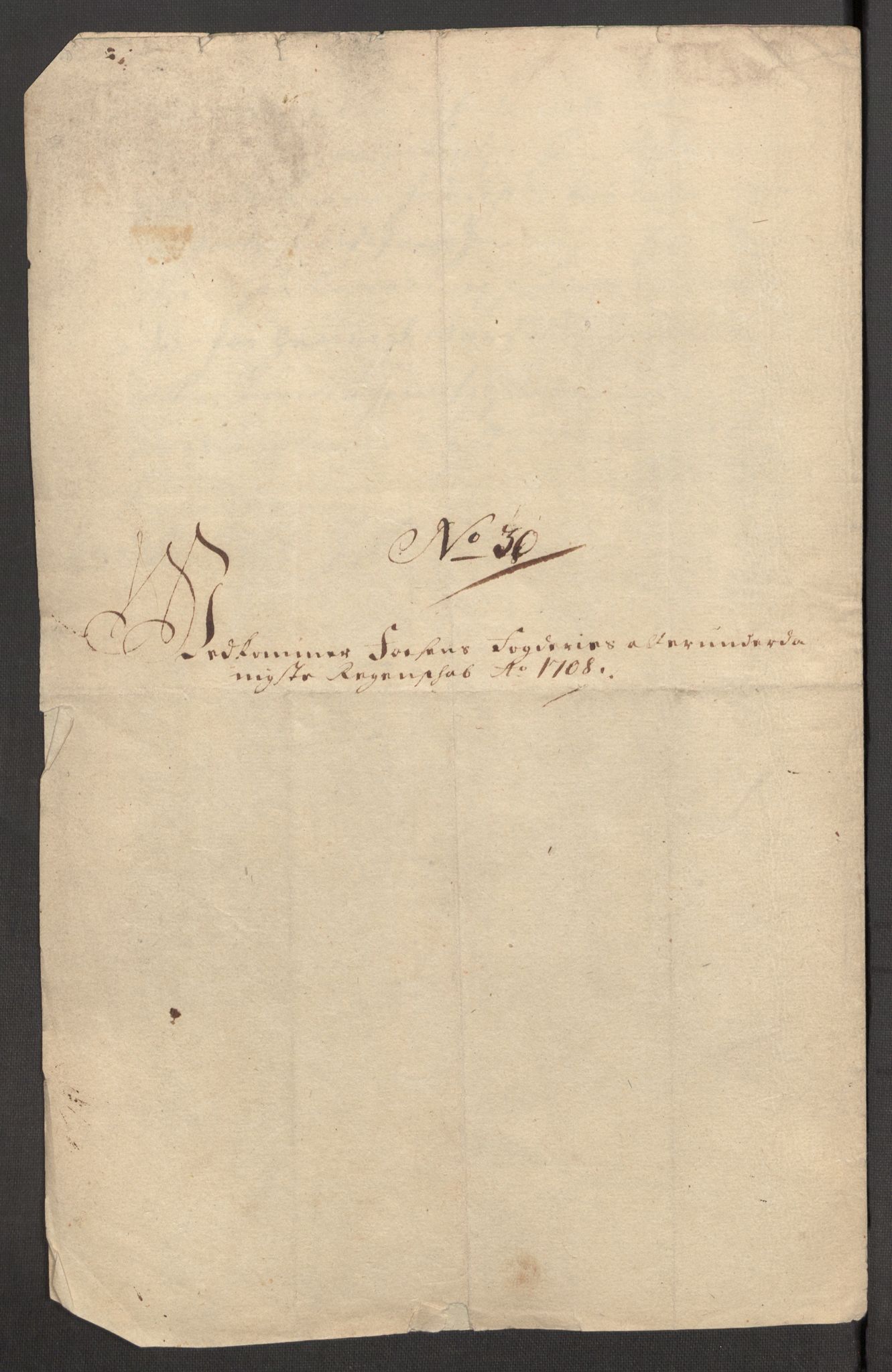 Rentekammeret inntil 1814, Reviderte regnskaper, Fogderegnskap, RA/EA-4092/R57/L3858: Fogderegnskap Fosen, 1708-1709, p. 198